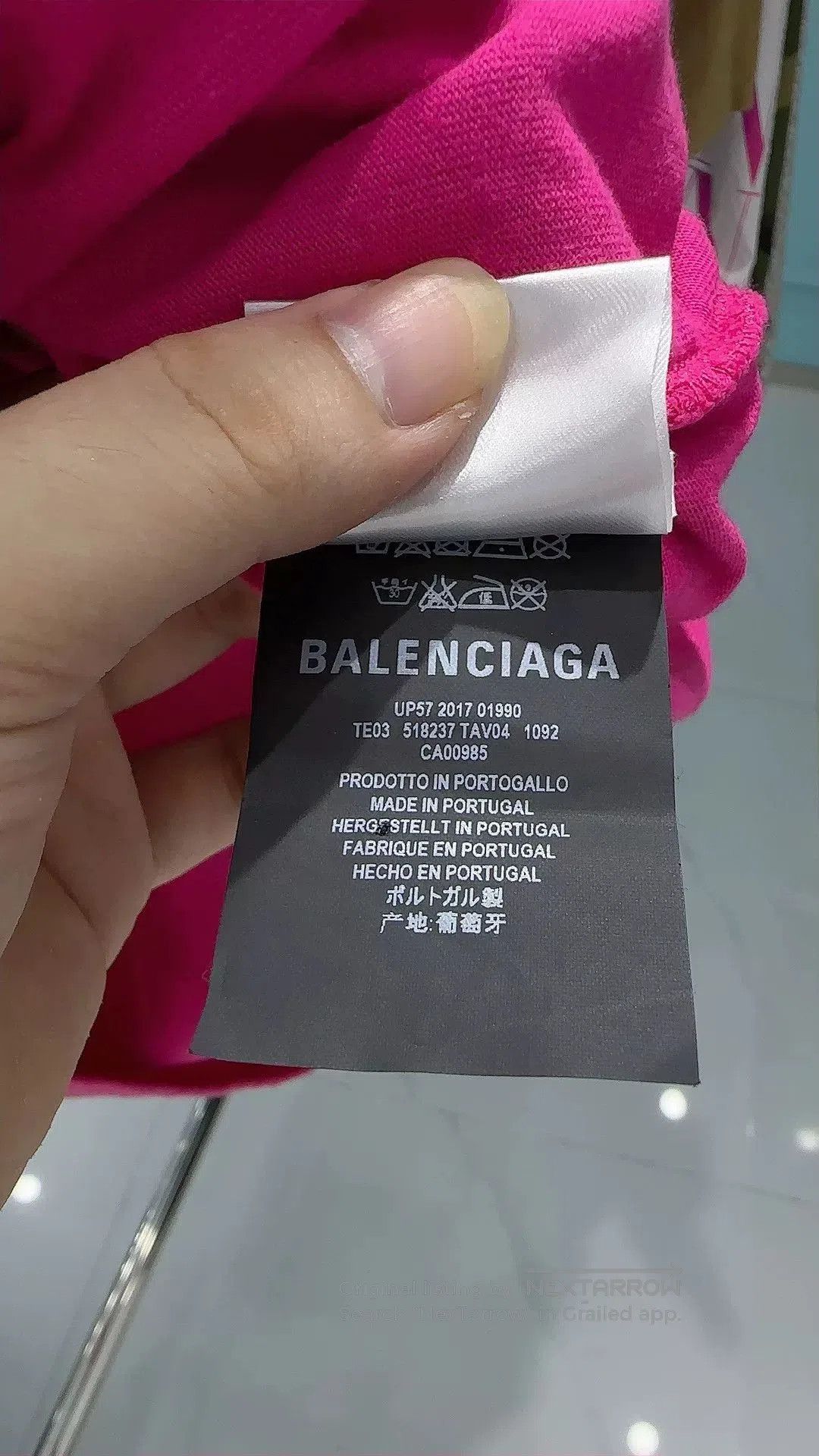 Balenciaga Balenciaga Logo Fake Two. Size US XS / EU 42 / 0 - 5 Thumbnail
