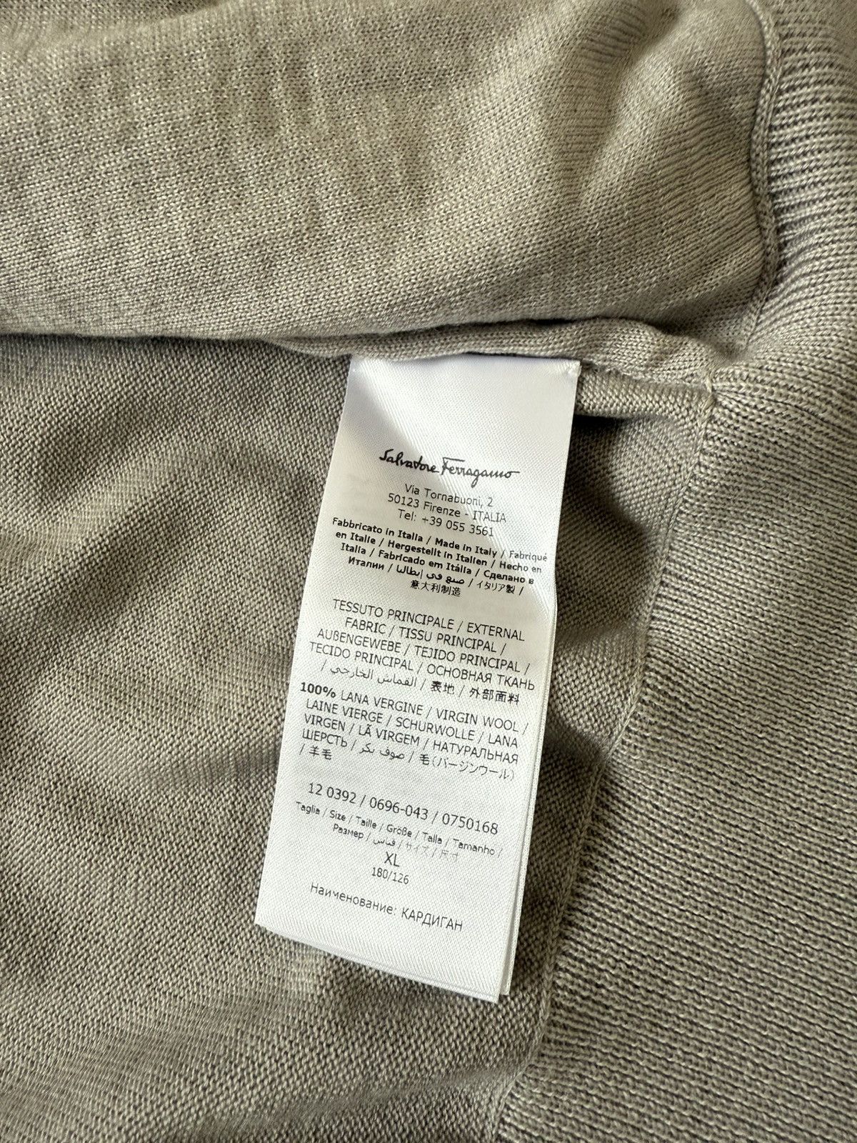 Salvatore Ferragamo Salvatore Ferragamo suede sweater Size US L / EU 52-54 / 3 - 5 Thumbnail