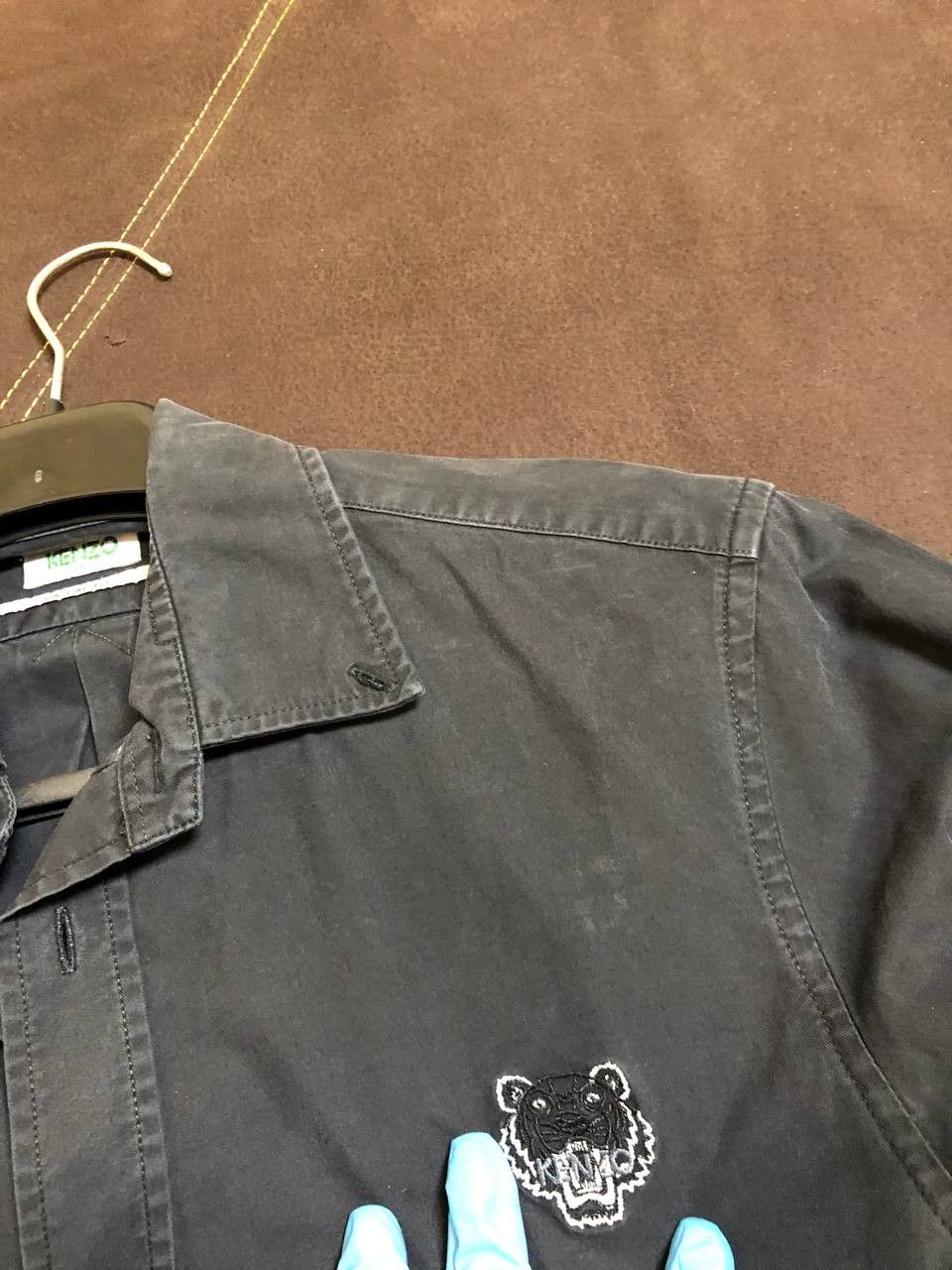 Kenzo Kenzo Paris Overshirt Black Logo Casual Fit Size US XS / EU 42 / 0 - 7 Thumbnail