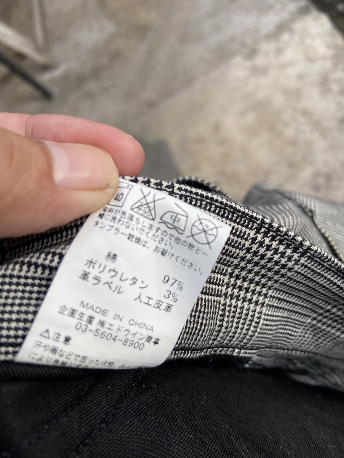 Beauty Beast 🔥 Lee Riders cargo pants punk plaid if six was nine Size US 33 - 15 Thumbnail