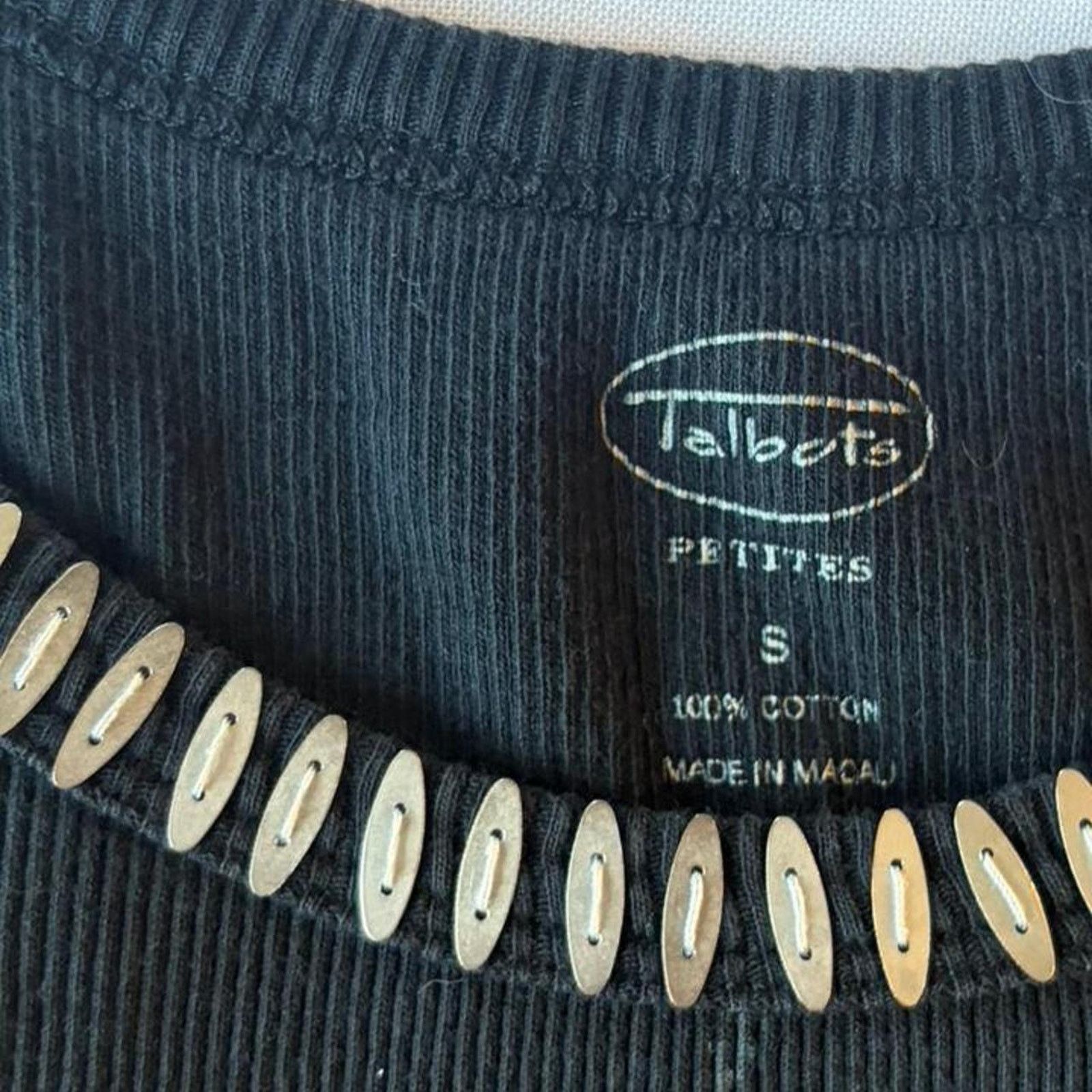 Talbots Vintage talbots black tank Size S / US 4 / IT 40 - 2 Thumbnail