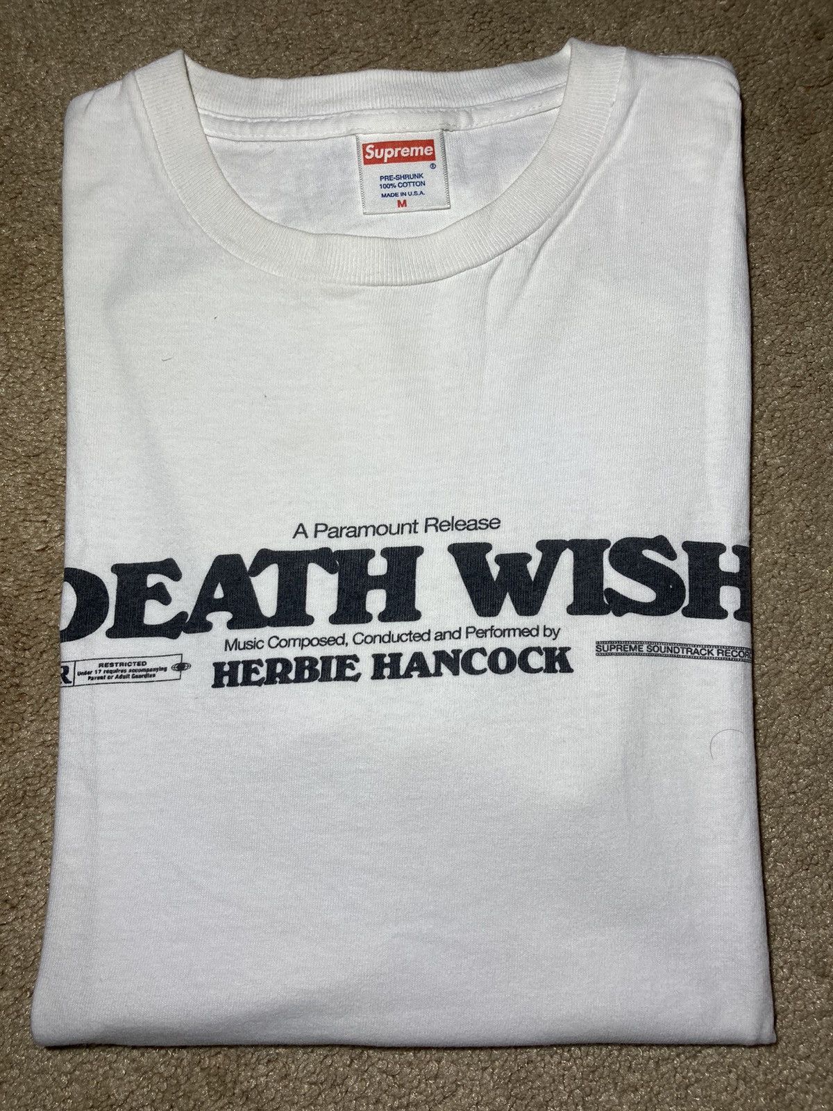 2003 Supreme Death Wish Herbie Hancock Film Movie Bronson