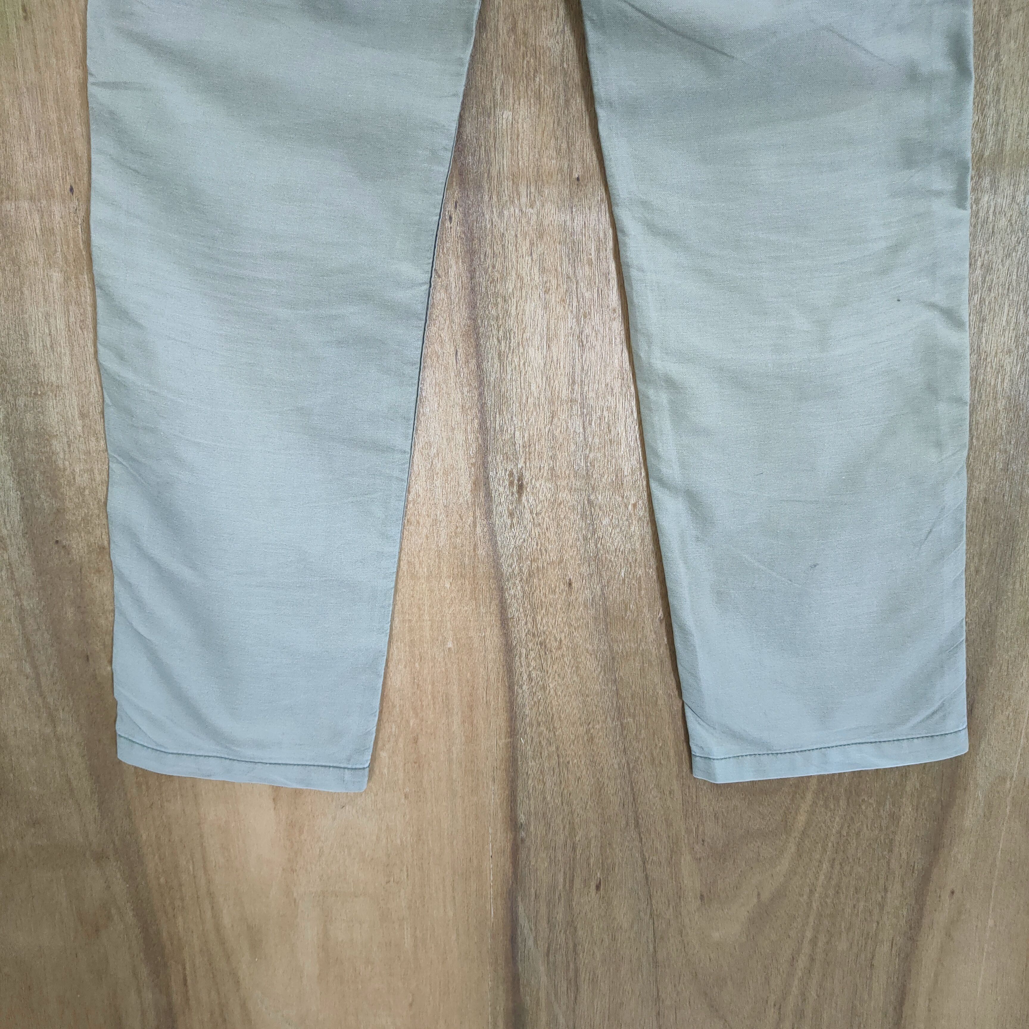 Japanese Brand HONEYSUCKLE MINT GREEN CARGO PANTS Size US 29 - 9 Thumbnail