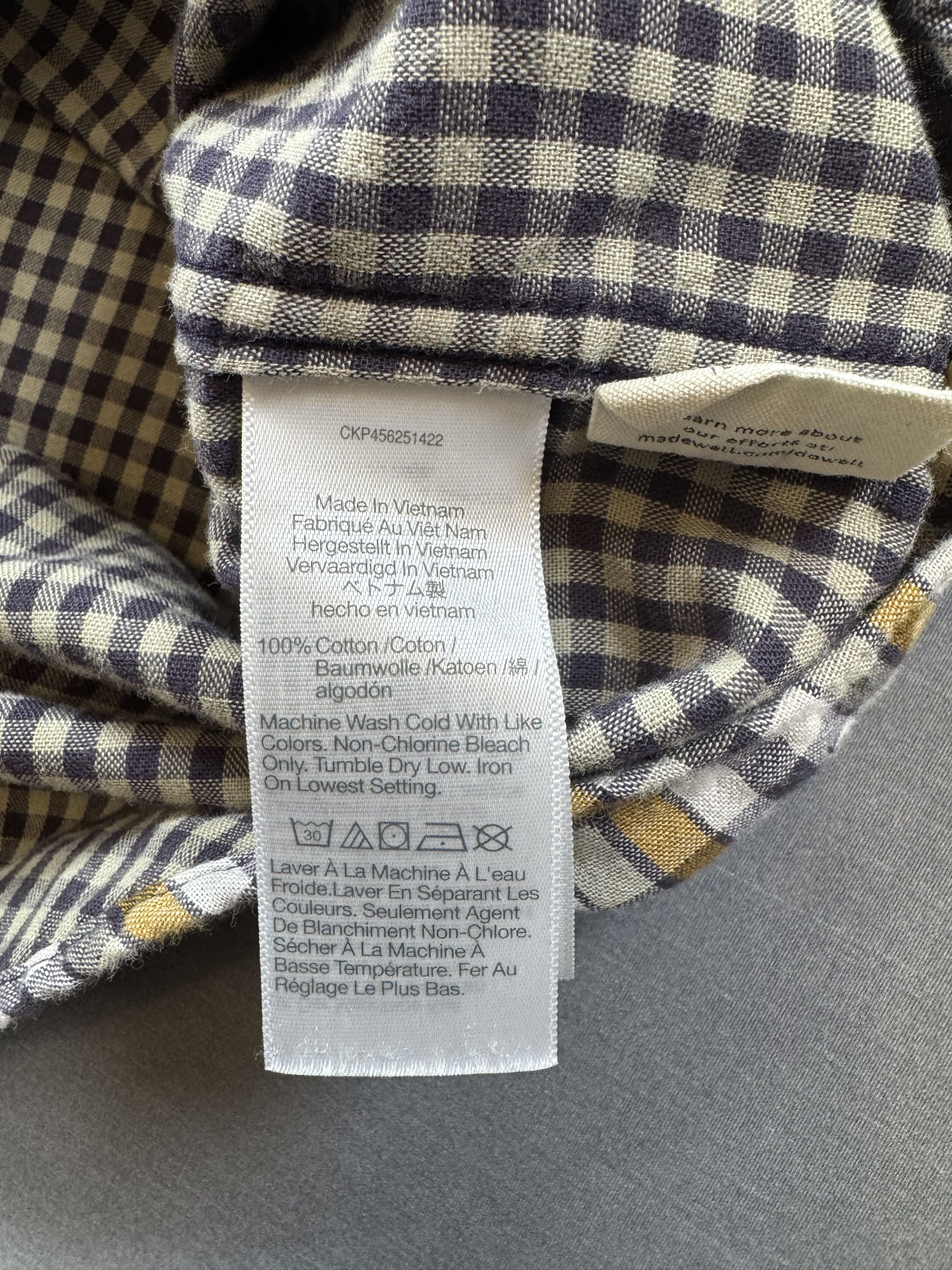 Madewell Madewell Shirt Plaid Flannel Button Down Perfect Fit Size US XXL / EU 58 / 5 - 6 Thumbnail