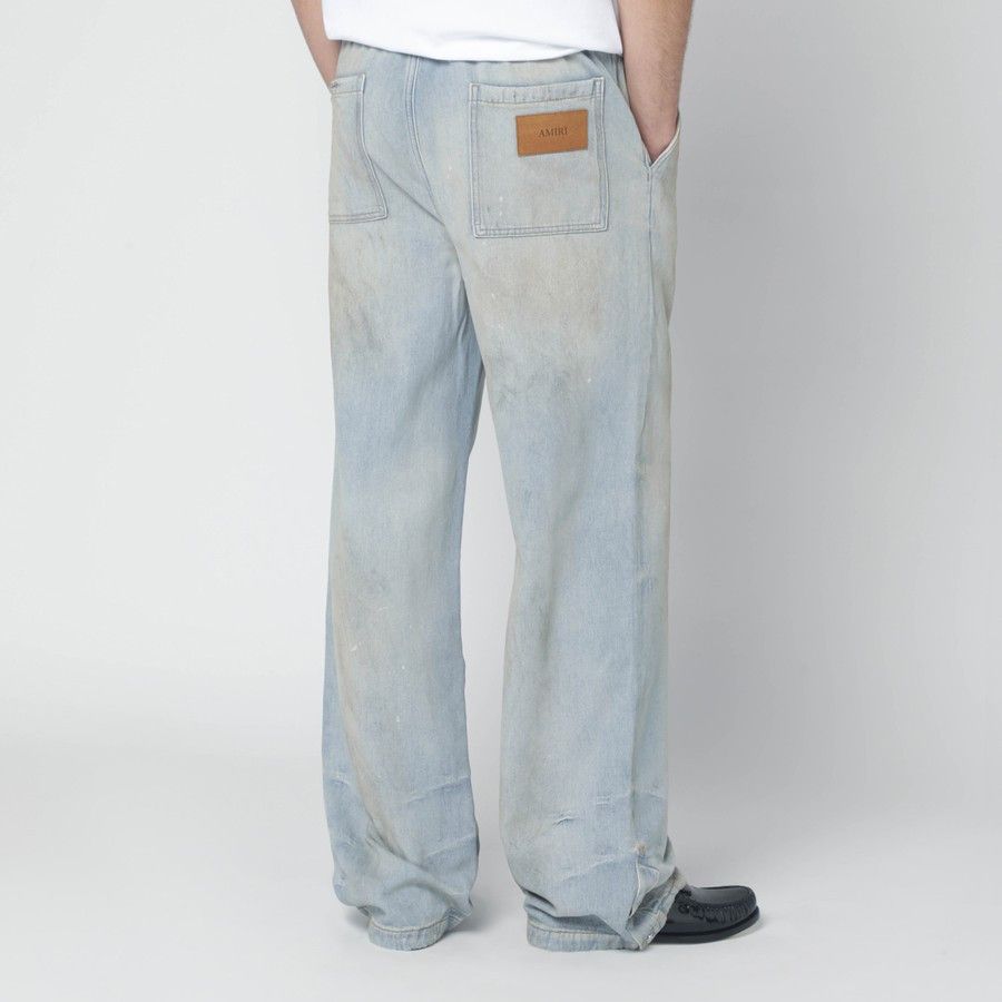 o1d2blof0226 Baggy Jeans in Light Blue