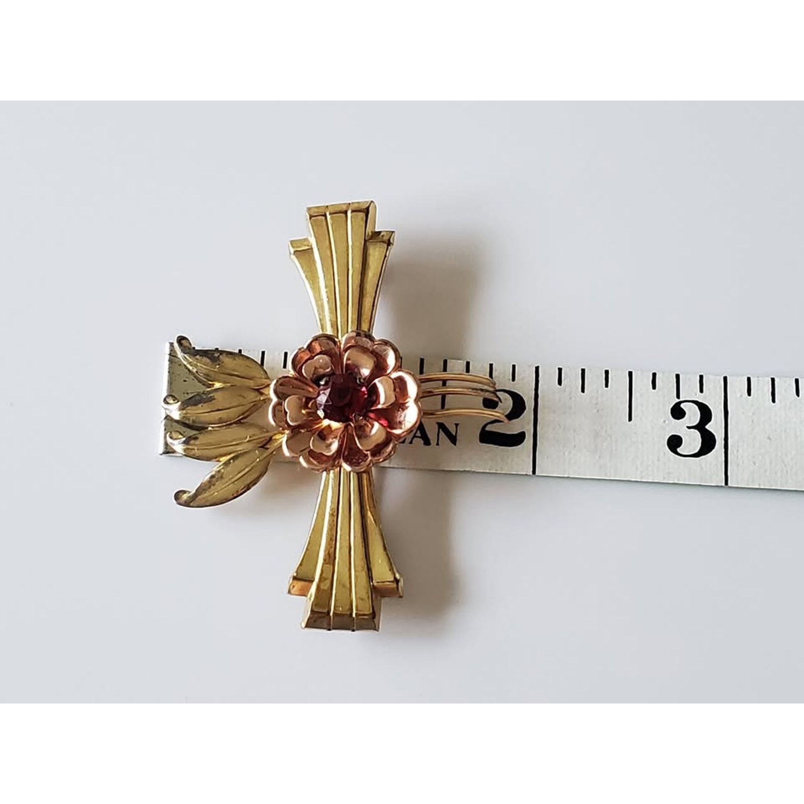 Other Vintage 1940s Gold-fill Harry Iskin Floral Brooch Size ONE SIZE - 8 Thumbnail
