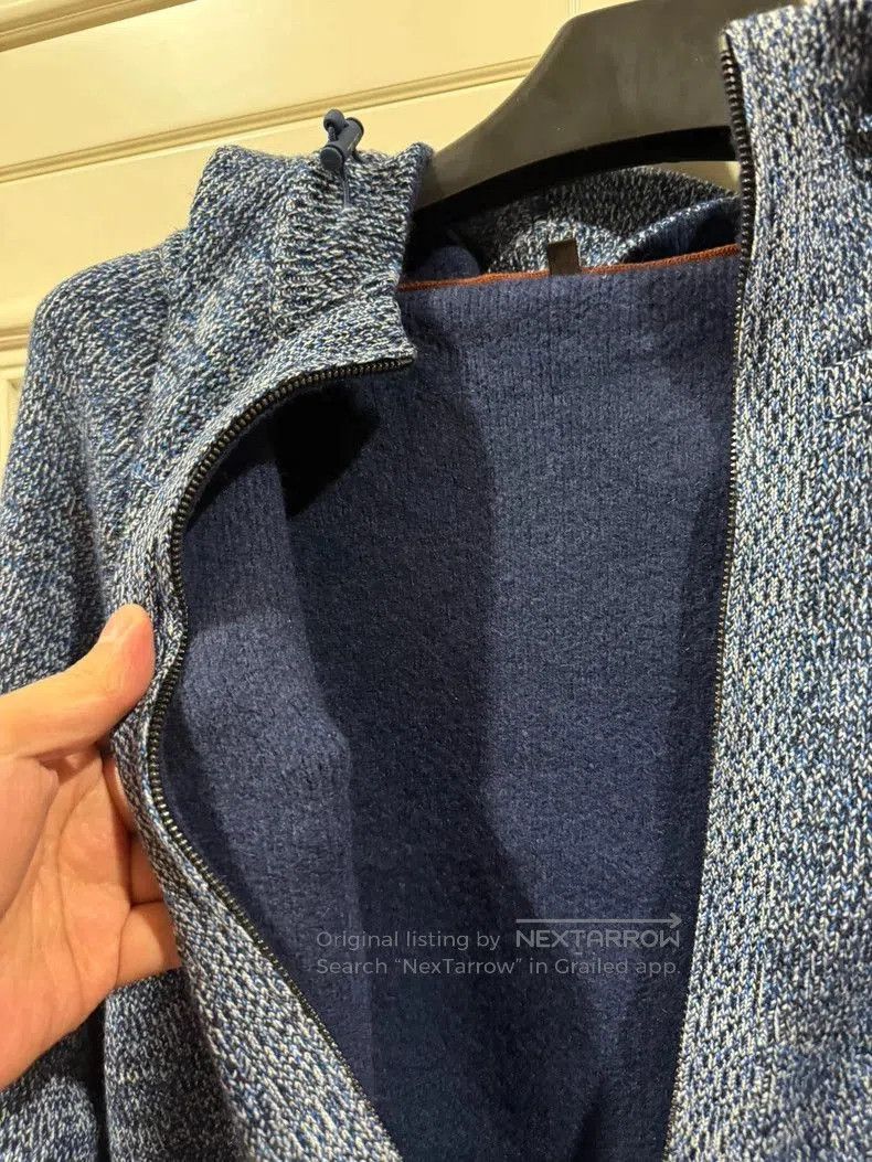 Loro Piana Loro Piana Double-Layer Cashmere Hoodie. Size US M / EU 48-50 / 2 - 3 Thumbnail
