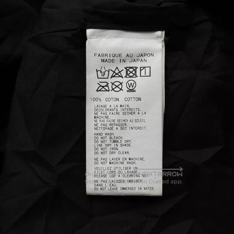 Yohji Yamamoto Yohji Yamamoto 22 SS pleated loose short sleeve shirt Size US XL / EU 56 / 4 - 6 Thumbnail