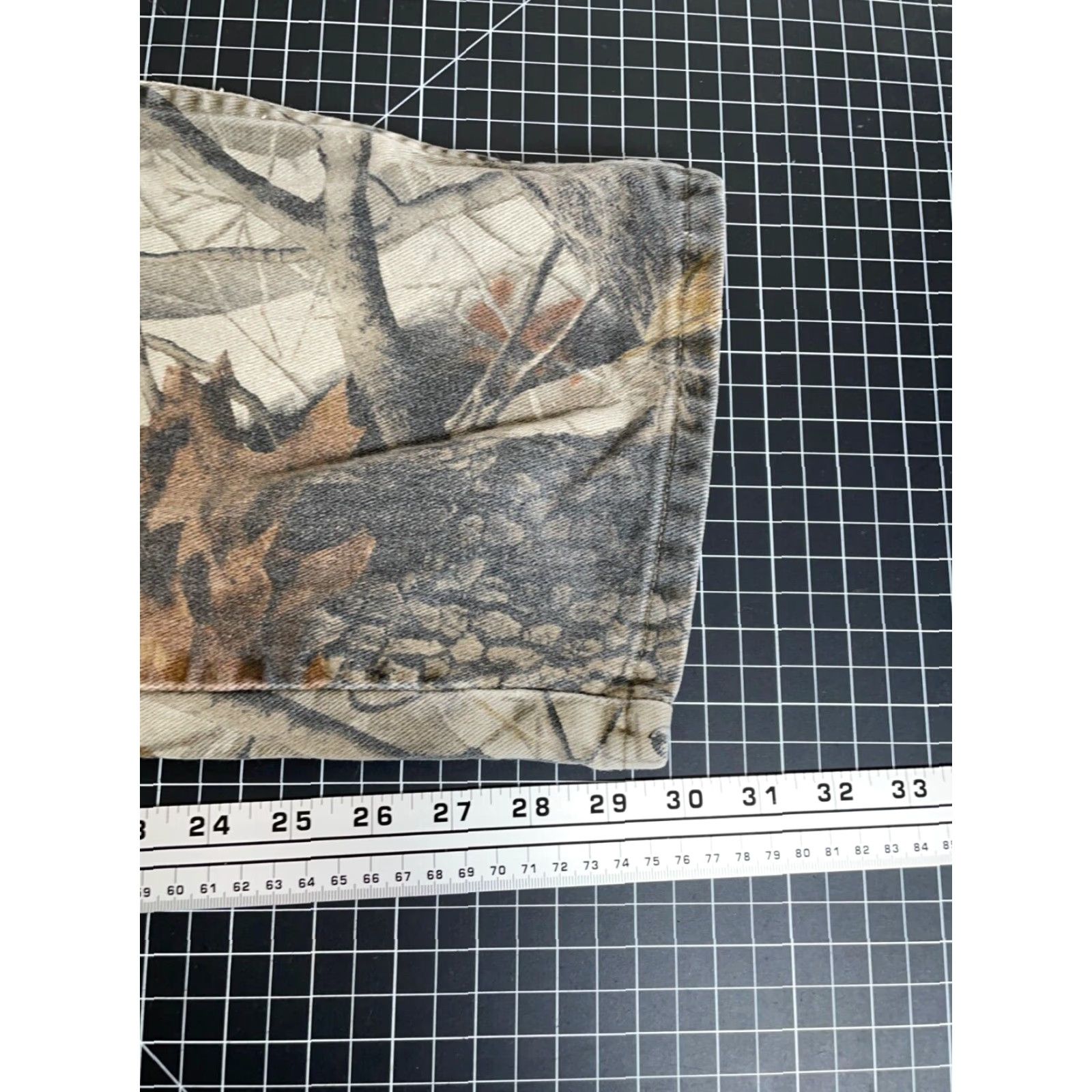 Wrangler VINTAGE Wrangler Pro Gear Men’s Jeans 36 x 30 High Rise Straight Fit Cotton Denim Camouflage Realtree Green Size US 36 / EU 52 - 6 Thumbnail