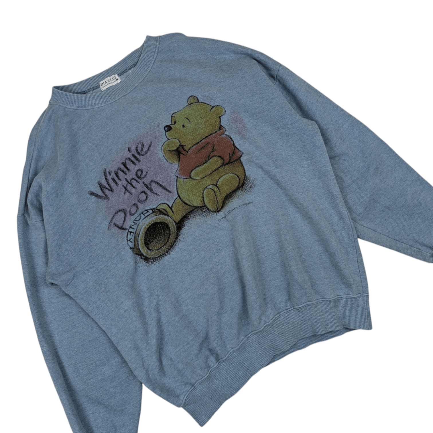 Disney Vintage 90's DISNEY Winnie The Pooh Cartoon Sweatshirt Size US L / EU 52-54 / 3 - 3 Thumbnail