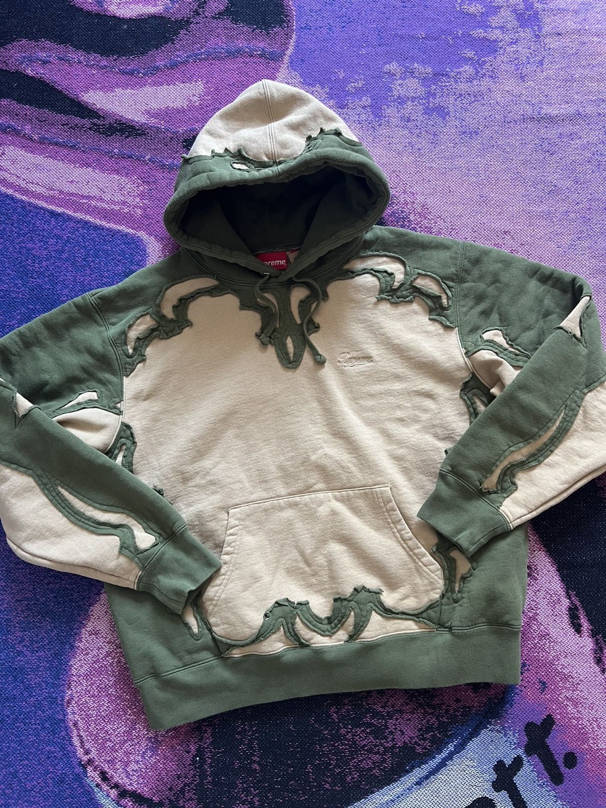 Supreme Western Cut Out Hoodie | Grailed