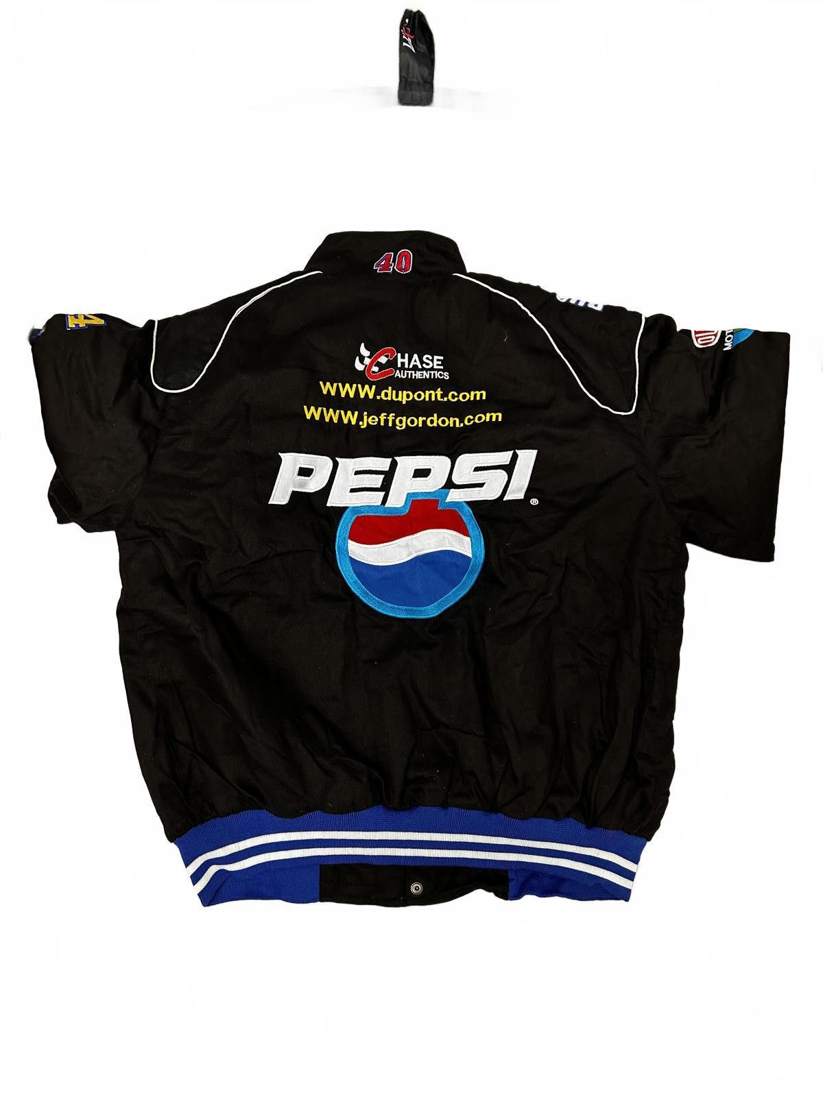 NASCAR Pepsi Racing Jacket with Motorsports Logos Size US L / EU 52-54 / 3 - 3 Thumbnail