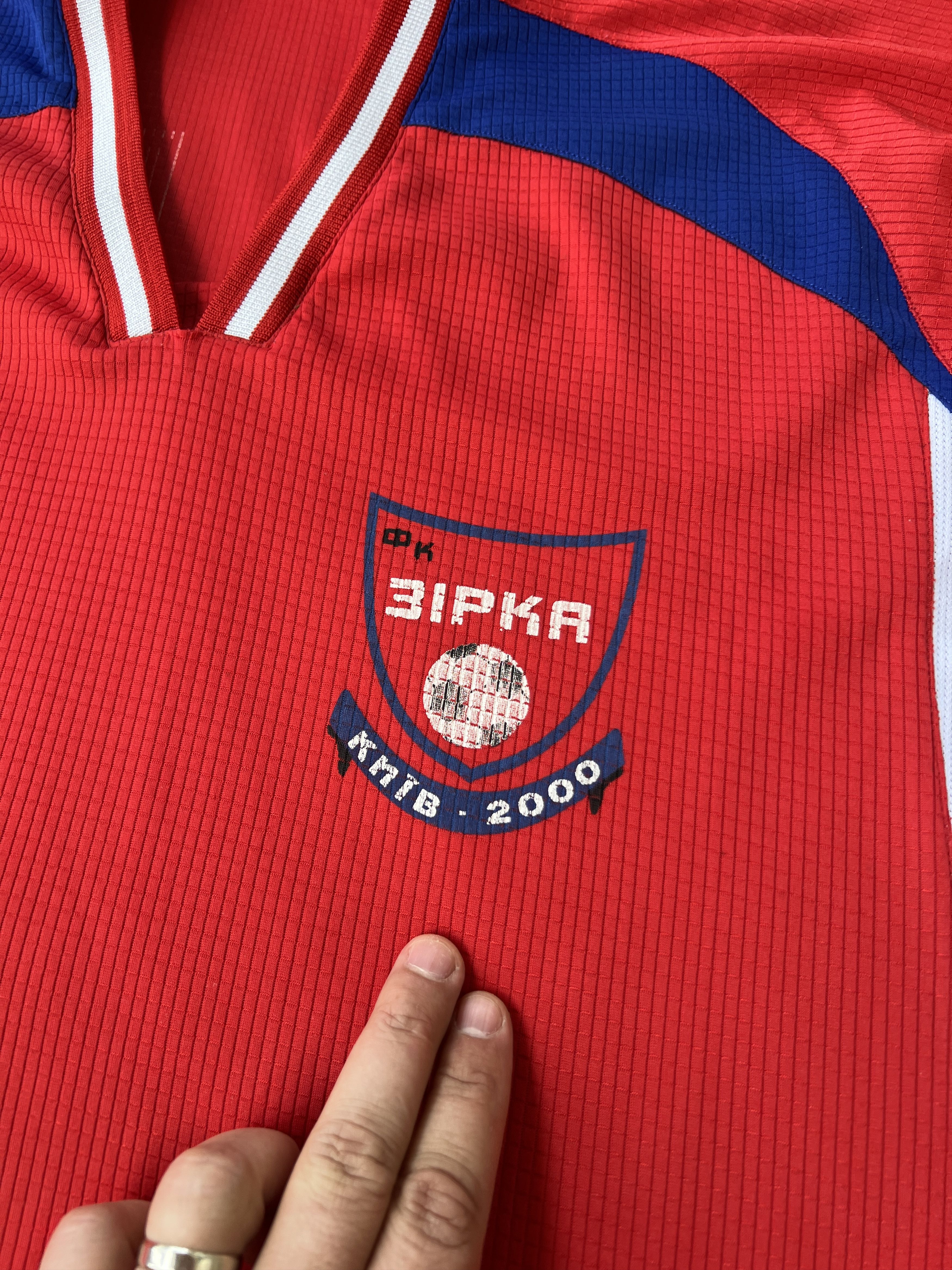 Vintage Nike FC Zirka Kyiv 2000 ФК Зірка Київ Football Jersey Size US XL / EU 56 / 4 - 3 Thumbnail
