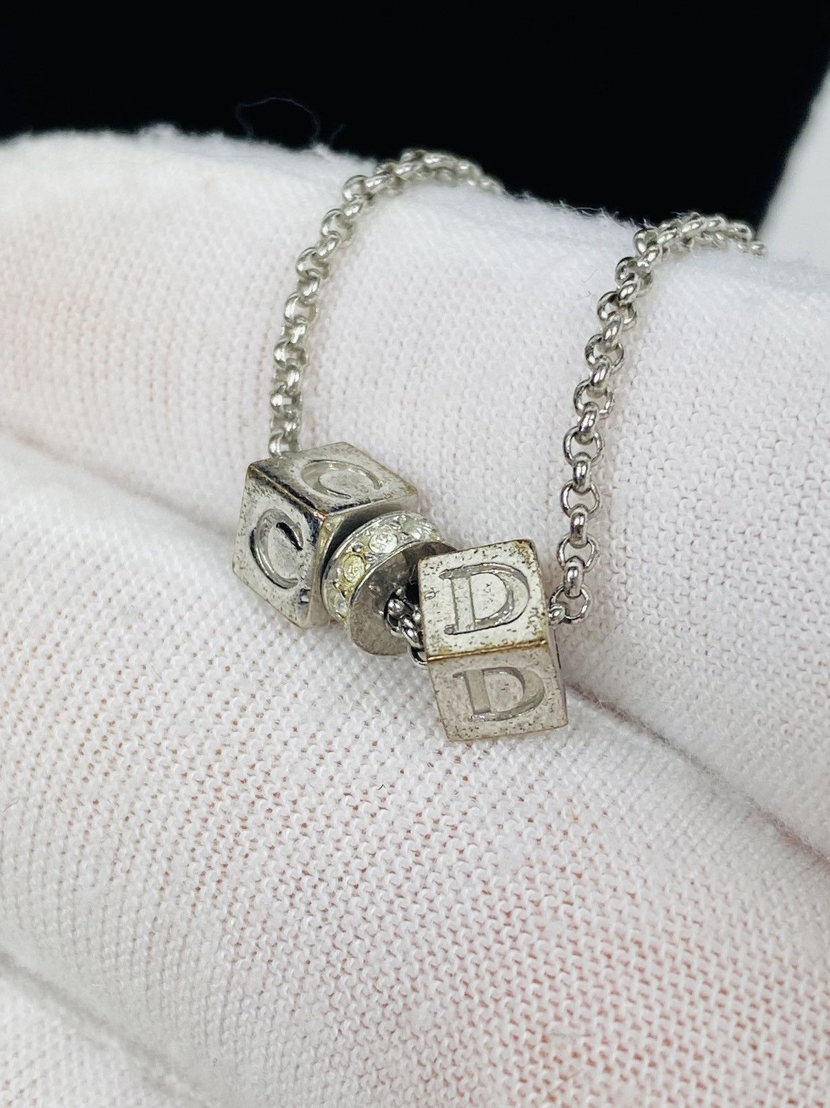 Dior Dior CD Dice Necklace Size ONE SIZE - 3 Thumbnail