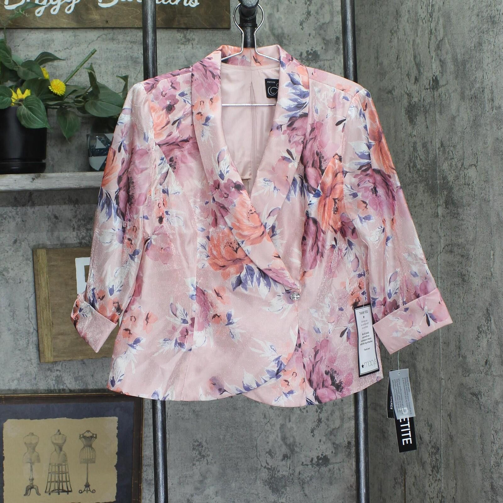 Other Nwt Alex Evenings Sleeve Top Pullover Pink Blush / Multi Lp Size L / US 10 / IT 46 - 1 Thumbnail