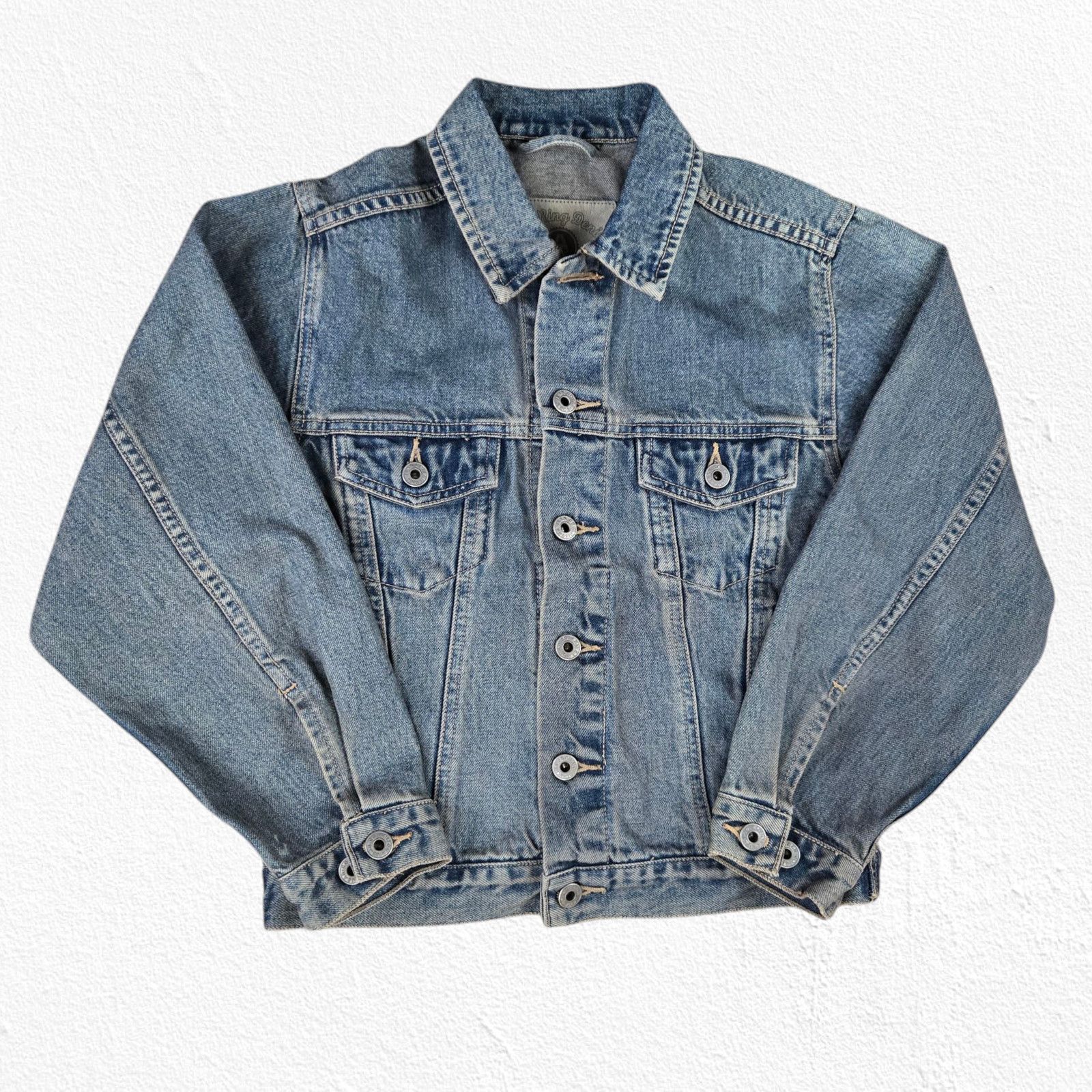 Other Vintage Arizona Blue Denim Jacket Size Medium Size M / US 6-8 / IT 42-44 - 2 Thumbnail