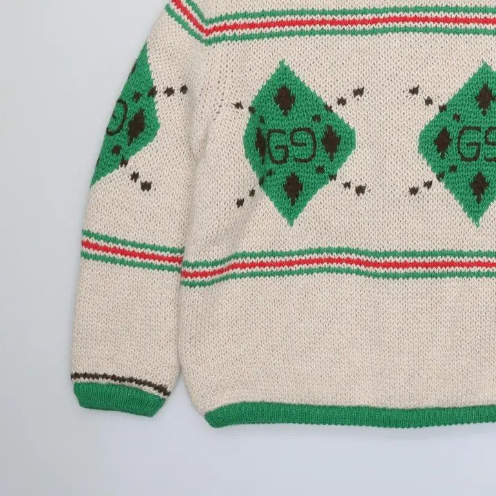 Gucci Gucci Alpaca Cardigan for Women in Ivory-2507 Size L / US 10 / IT 46 - 2 Thumbnail