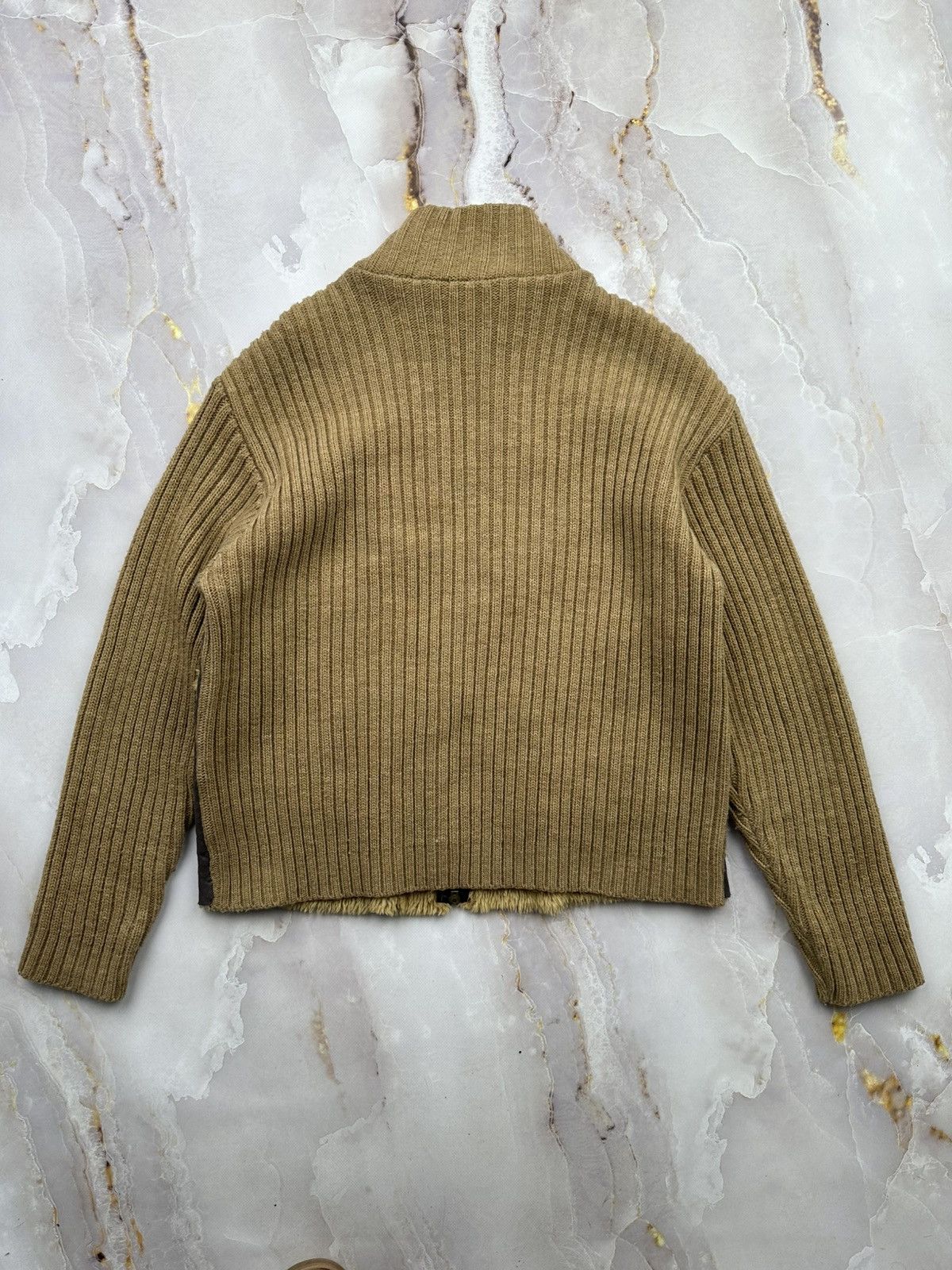 Japanese Brand Vintage Knit Zip Cardigan Size US L / EU 52-54 / 3 - 7 Thumbnail