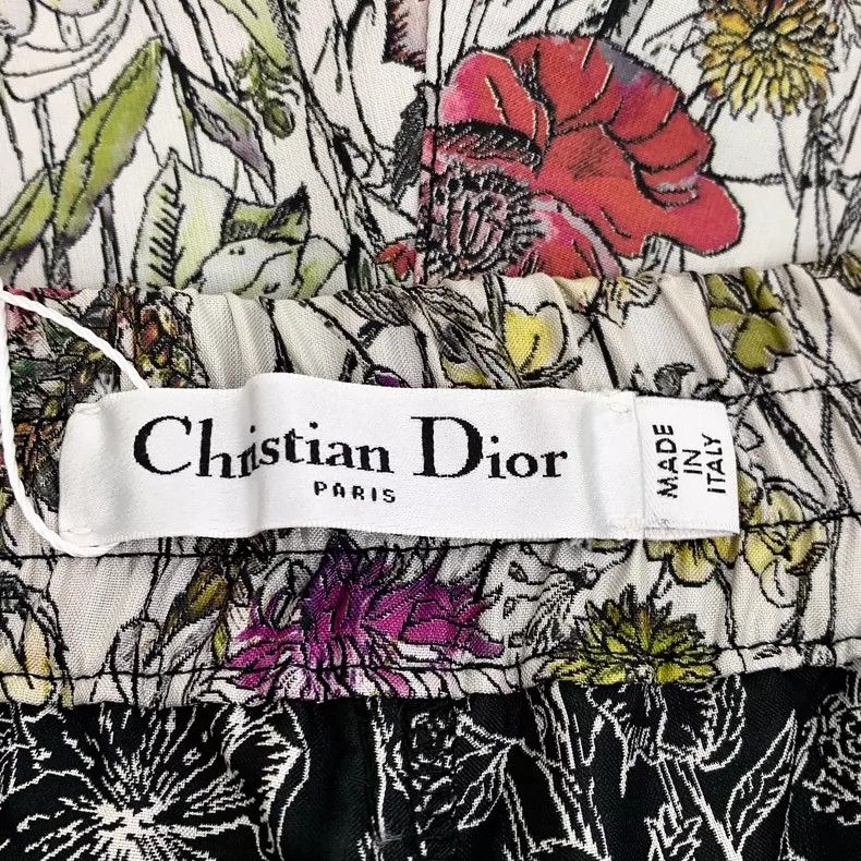 Dior Dior Multi-color floral printed casual shorts Size 26" / US 2 / IT 38 - 7 Thumbnail