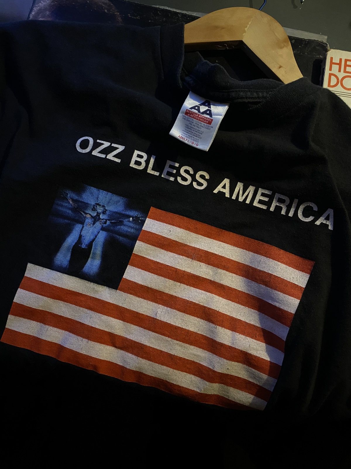 Ozzy Osbourne 2001 Ozz Bless America Ozzy Osbourne Size US L / EU 52-54 / 3 - 3 Thumbnail