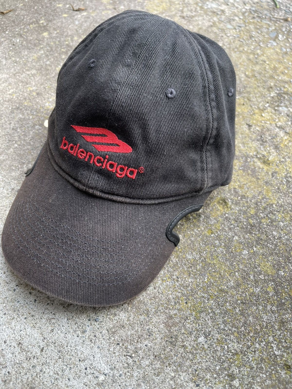 Balenciaga Balenciaga 3B sport double notched cut out cap size L Size ONE SIZE - 2 Thumbnail