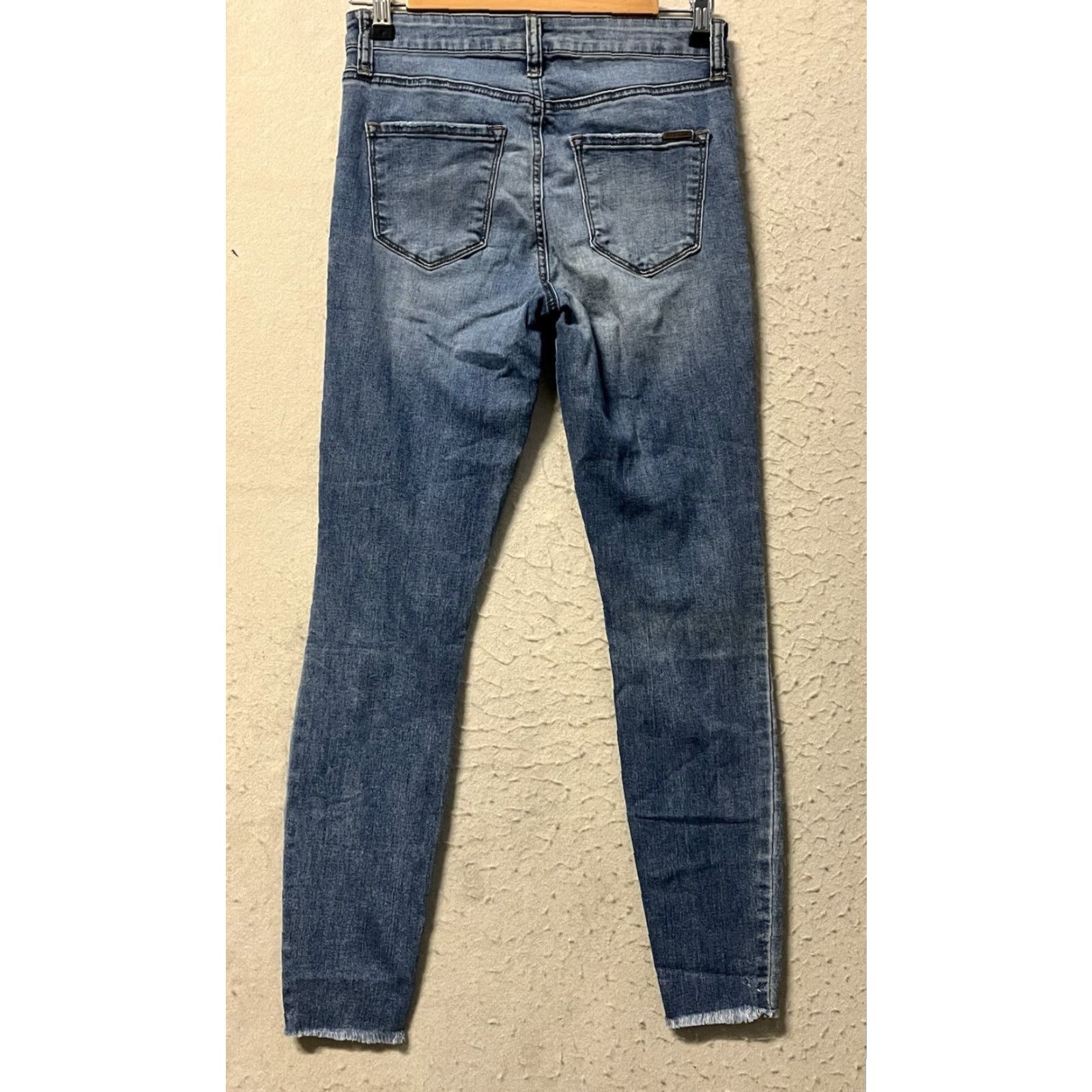 Vintage VINTAGE STS Blue Jeans Women Ankle Distressed 25 Blue High Rise Ellie Size 25 Womens Jeans Size 42" / US 20 - 2 Thumbnail