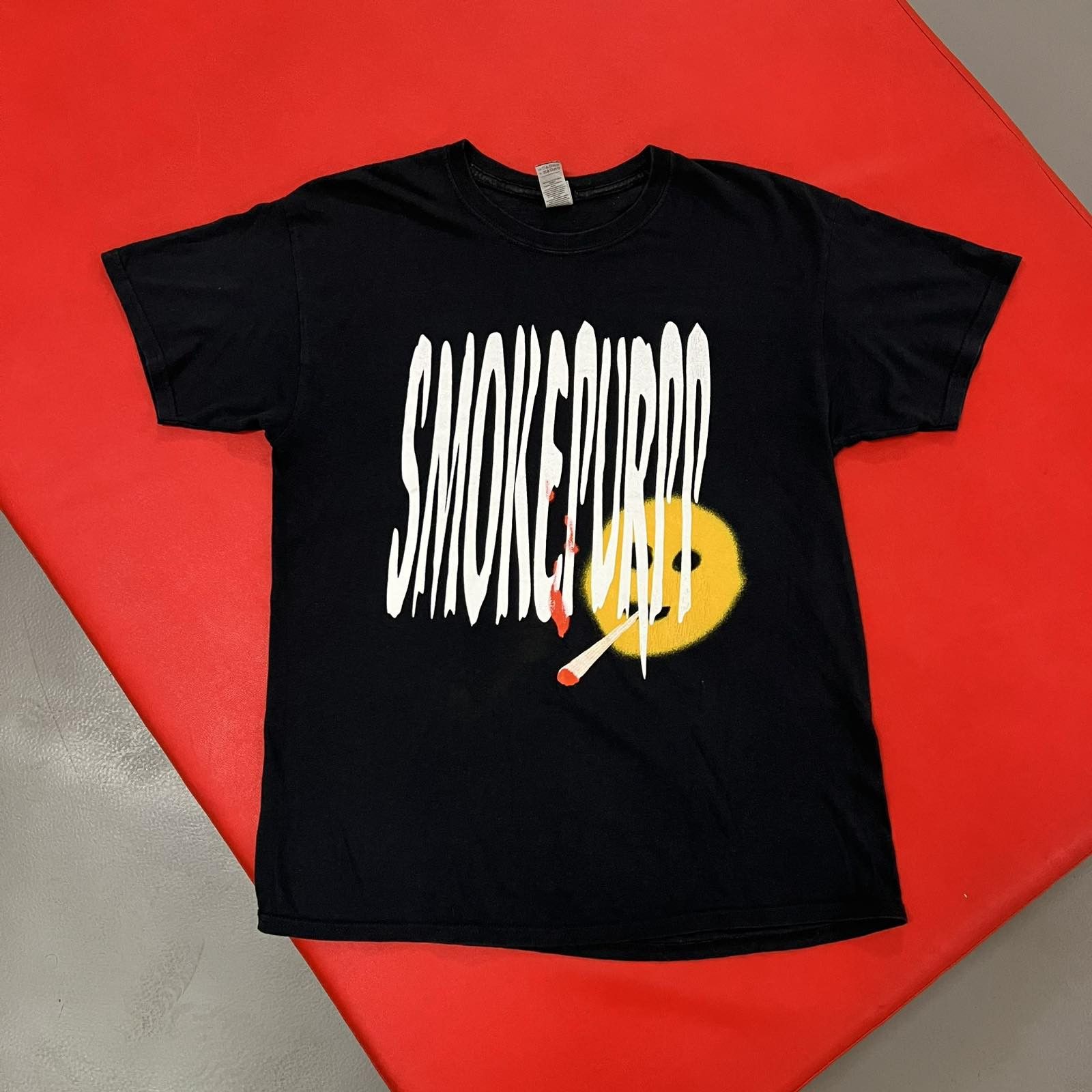 Rap Tees Rare Smokepurpp Concert Tee SZ L Size US L / EU 52-54 / 3 - 1 Thumbnail