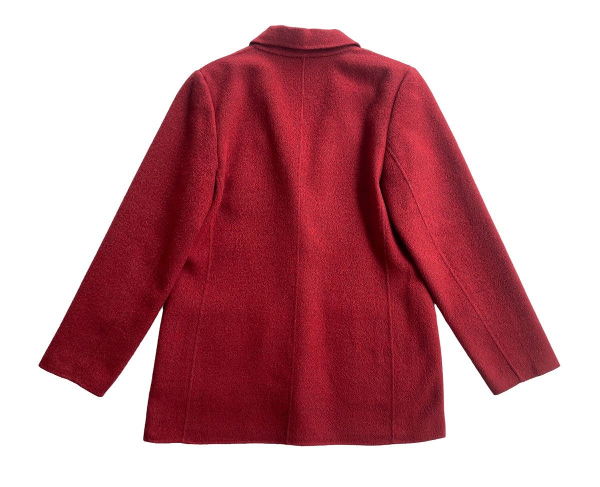 Yves Saint Laurent YSL Wool Women Coat (Size 38) Size M / US 6-8 / IT 42-44 - 5 Thumbnail