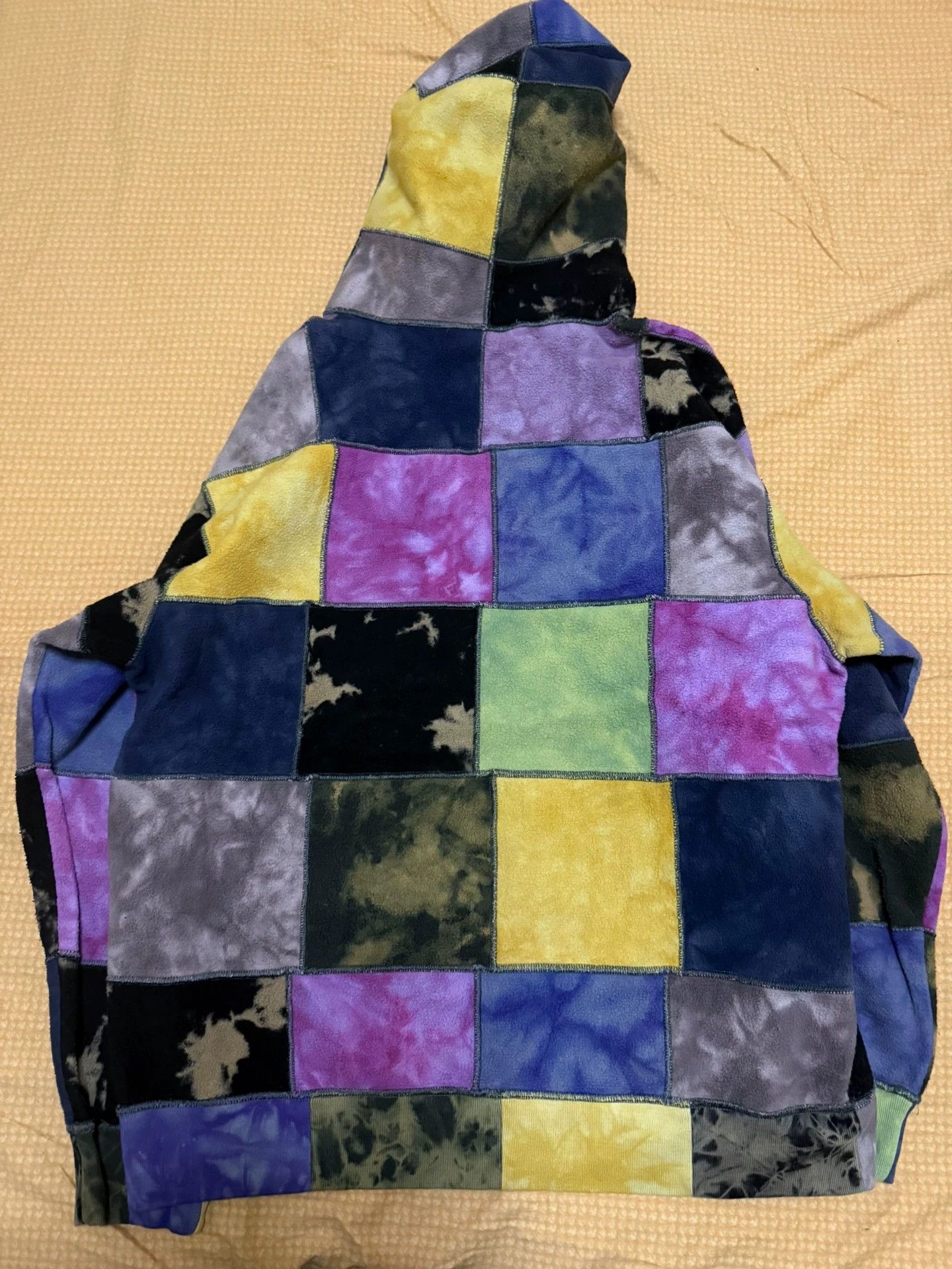 Supreme Supreme Patchwork Tie Dye Hoodie XL New With Tags Size US XL / EU 56 / 4 - 7 Thumbnail