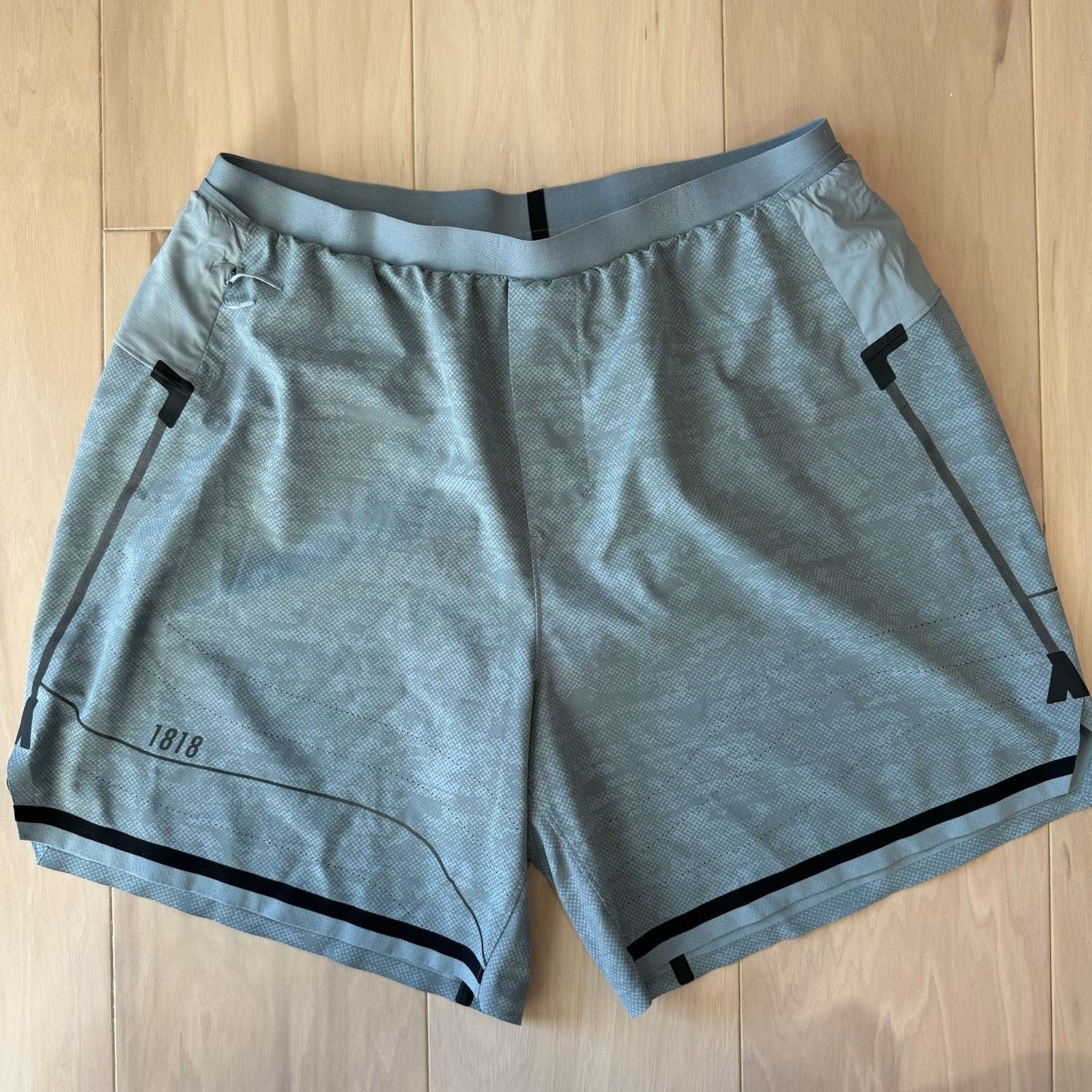 Lululemon Lululemon All Terrain Shorts M Gray Workout Athleisure ABC Size US 29 - 3 Thumbnail