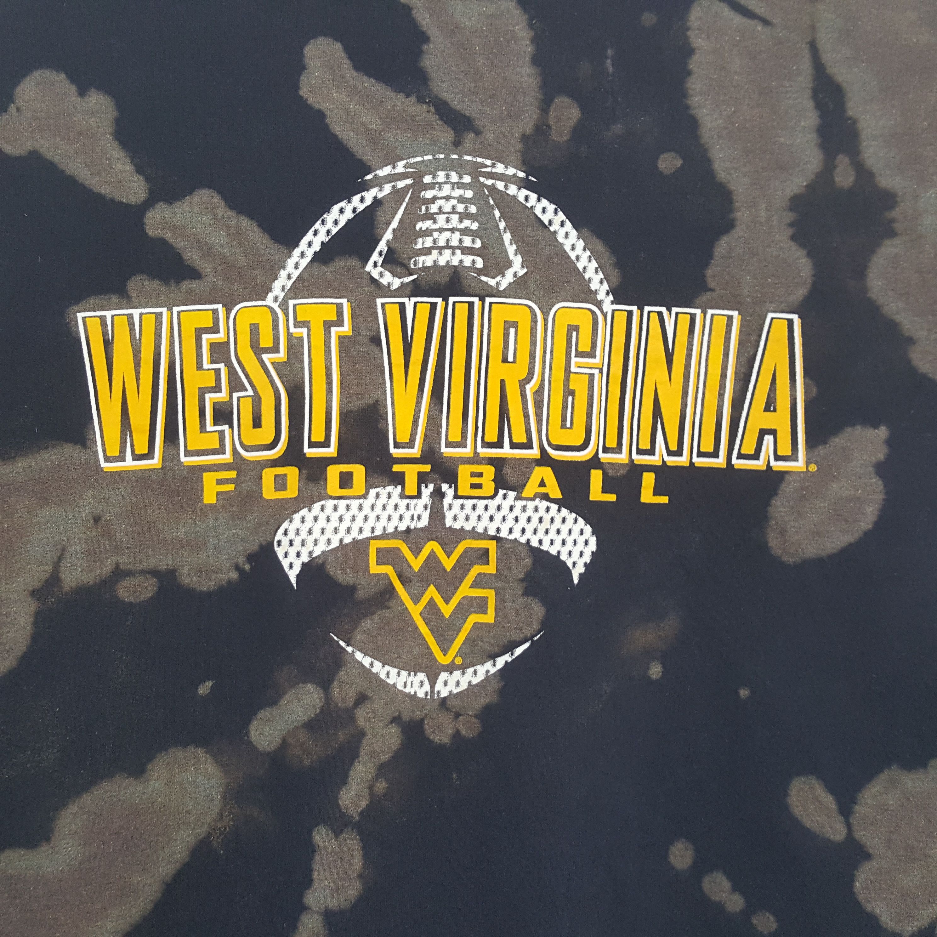 Champion × Vintage Vintage WEST VIRGINIA FOOTBALL Distressed Sweatshirt C283N28 Size US L / EU 52-54 / 3 - 2 Thumbnail