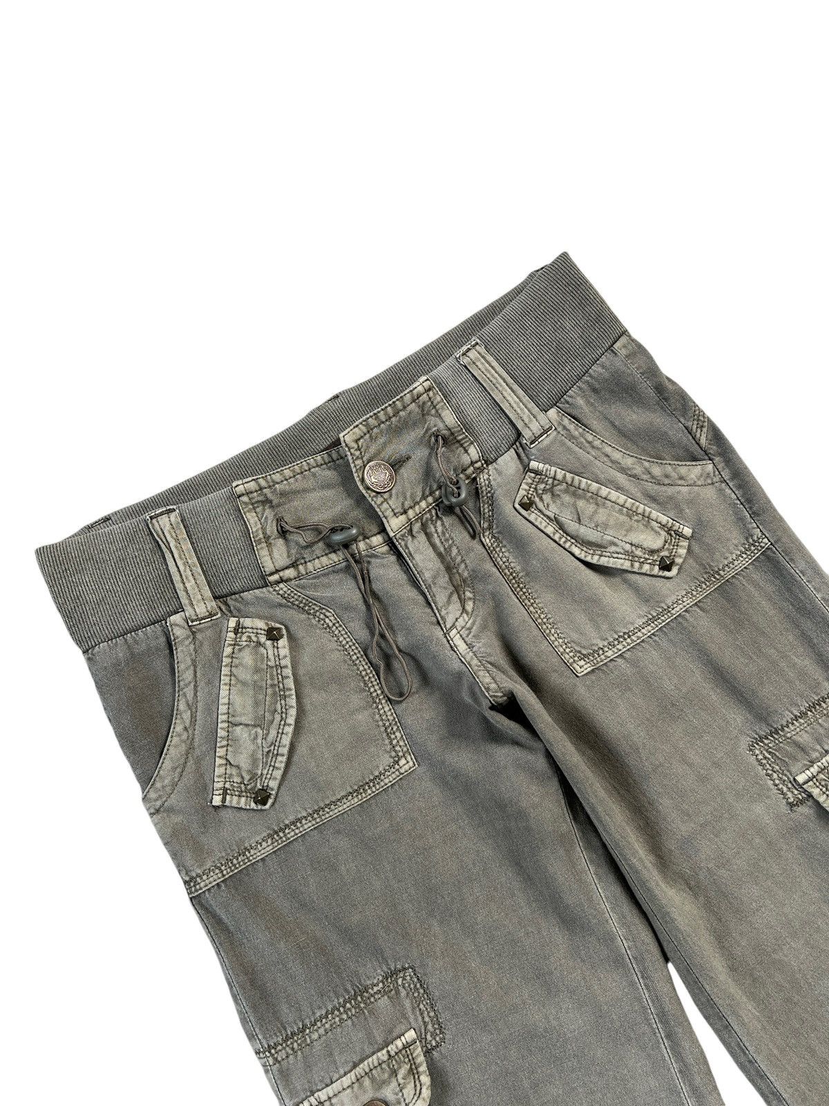 Japanese Brand Rei Firenze 🇯🇵 Cargo Pants GOA Style Size 32" / US 10 / IT 46 - 3 Thumbnail