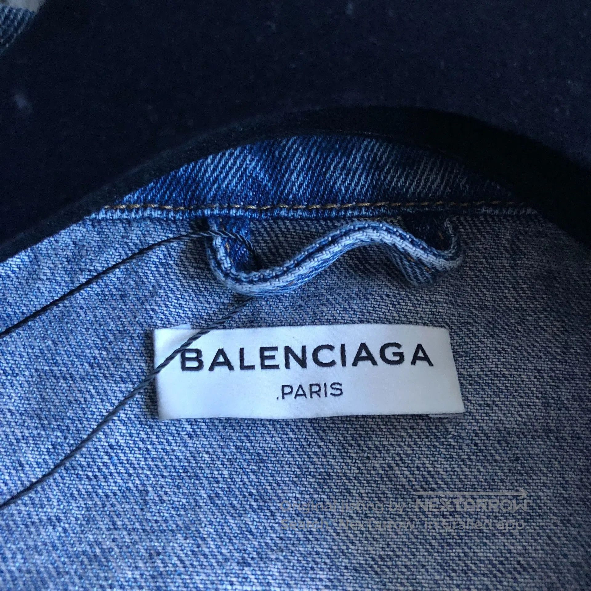 Balenciaga Balenciaga Double B Graffiti Logo Denim Jacket. Size US M / EU 48-50 / 2 - 3 Thumbnail