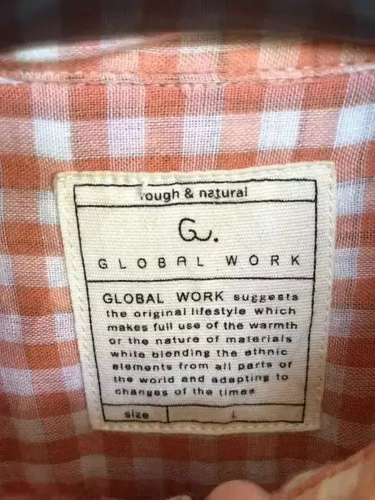 Flannel × Global Work × Japanese Brand Japanese Brand Global Work Plaid Tartan Flannel Shirt 👕 Size US L / EU 52-54 / 3 - 3 Thumbnail
