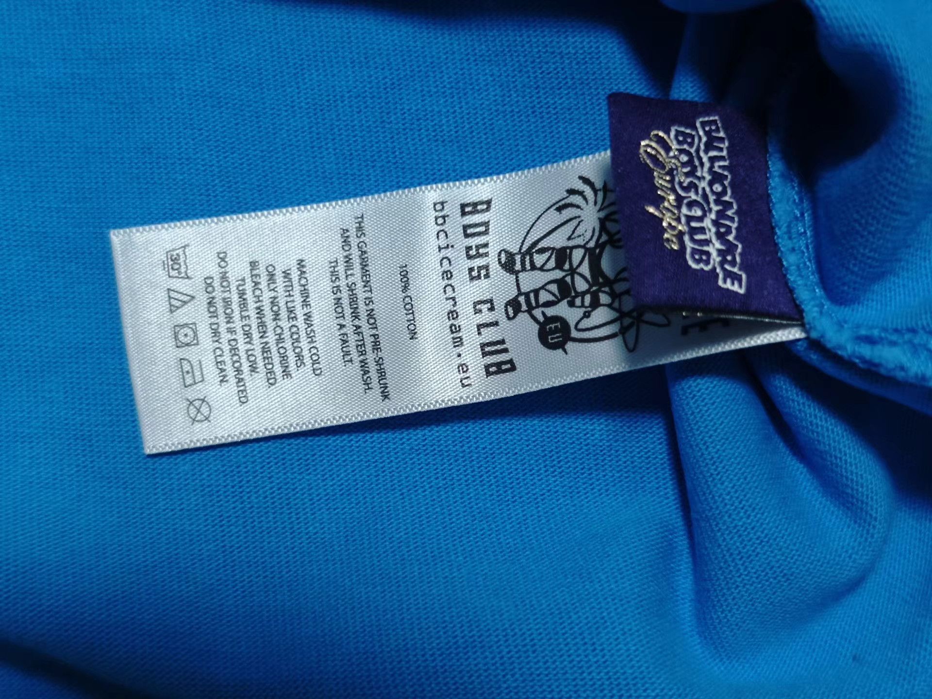 Billionaire Boys Club Billionaire Boys Club Light Blue Short Sleeve T-Shirt Size US M / EU 48-50 / 2 - 6 Thumbnail