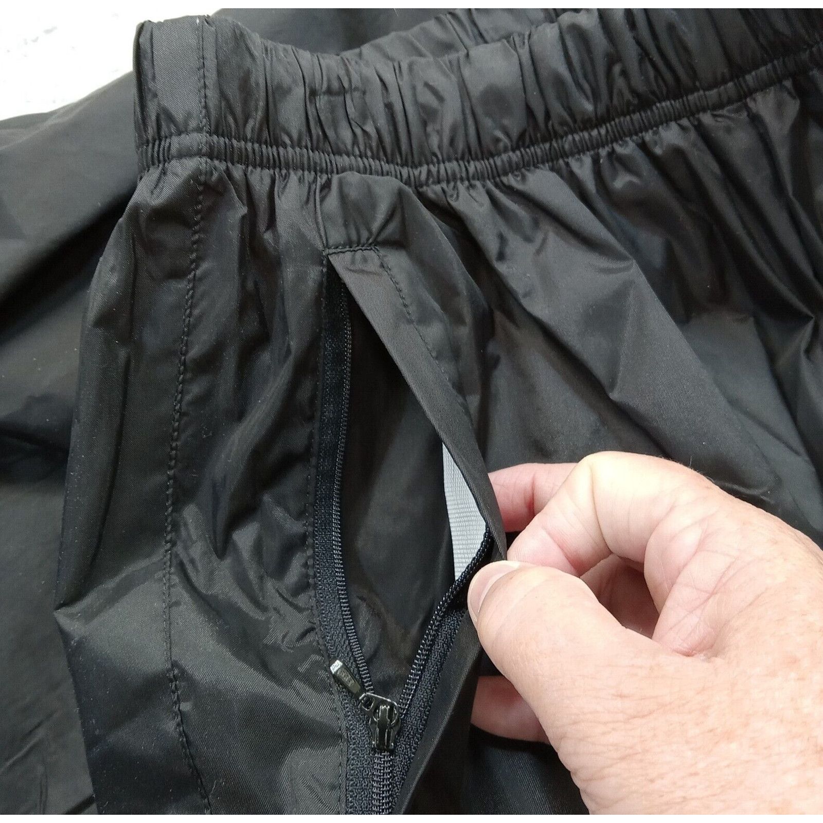 Mizuno Mizuno Pants L Womens Vented Drawstring Mesh Lined Zip Cuffs Size 28" / US 6 / IT 42 - 5 Thumbnail