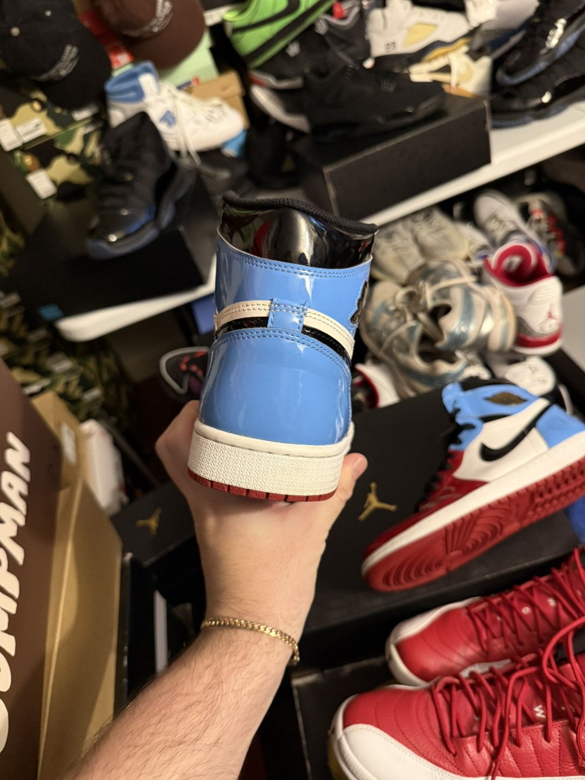 Jordan Brand Jordan retro 1 fearless sz 9.5 Size US 9.5 / EU 42-43 - 4 Thumbnail