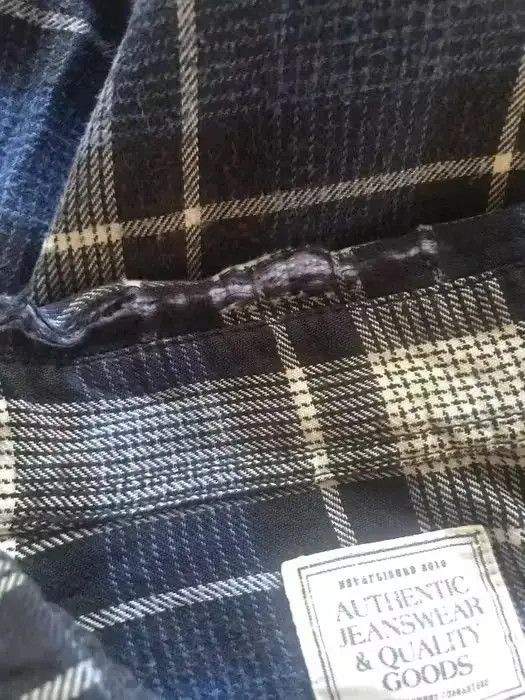 Vintage Japanese Brand Plaid Tartan Flannel Shirt Size US XL / EU 56 / 4 - 5 Thumbnail