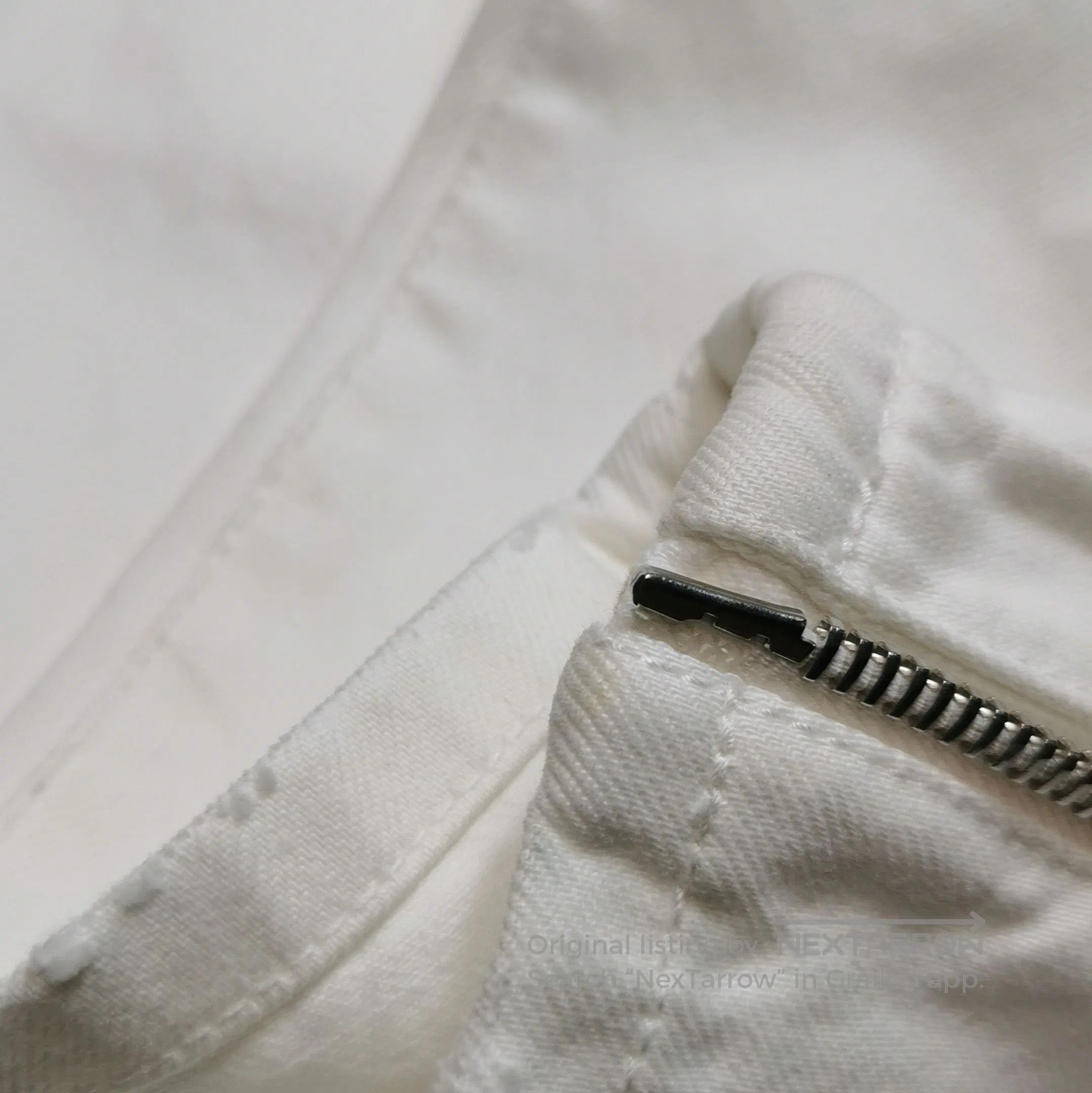 Prada Prada Cotton Zip Long Pants for Women . Size 26" / US 2 / IT 38 - 6 Thumbnail