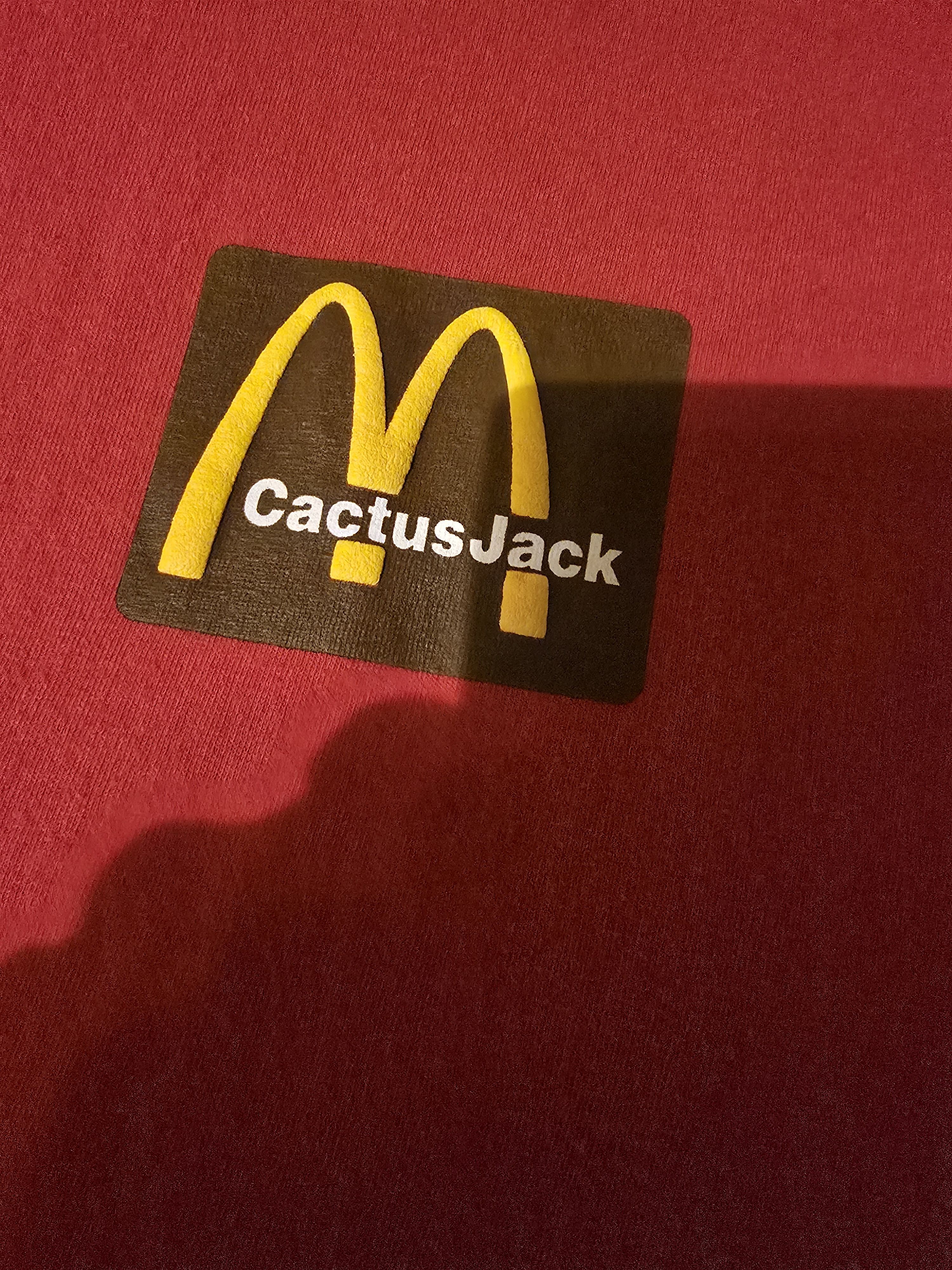Travis Scott Cactus Jack McDonalds tshirt sz L Size US L / EU 52-54 / 3 - 2 Thumbnail