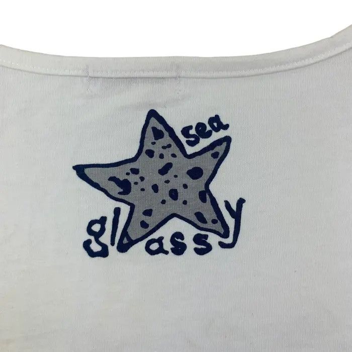 Vintage Vintage REBENTORES PAINTING Glass A Calm Sea Tee Shirt Size L / US 10 / IT 46 - 6 Thumbnail