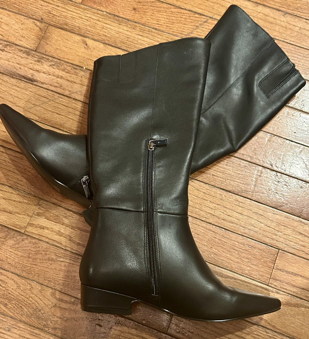 Jason Wu Jason Wu All Leather low Block Heel Size US 7.5 / IT 37.5 - 11 Thumbnail