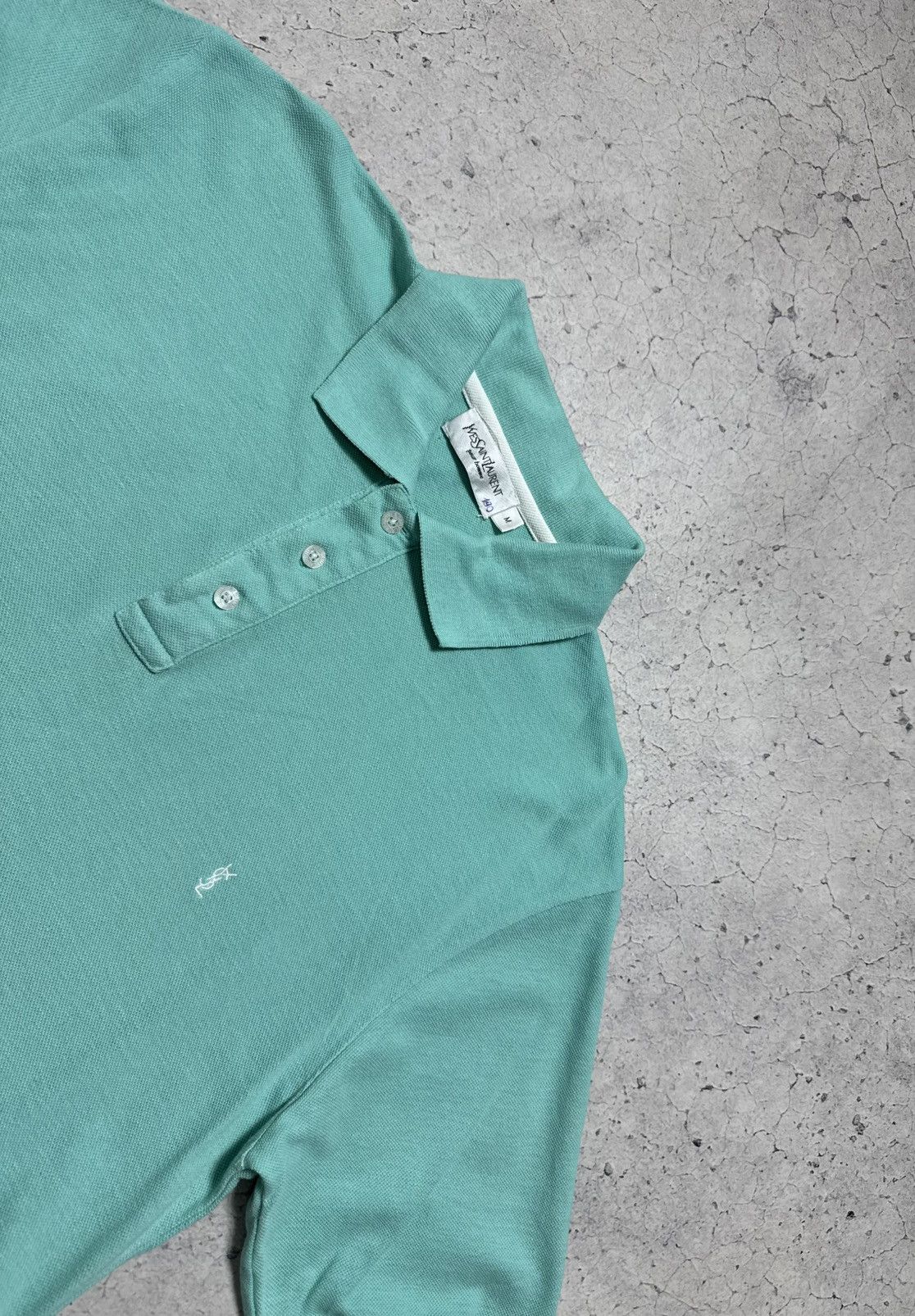Yves Saint Laurent Yves Saint Laurent YSL Luxury Polo Shirt Vintage Size M Size US M / EU 48-50 / 2 - 5 Thumbnail