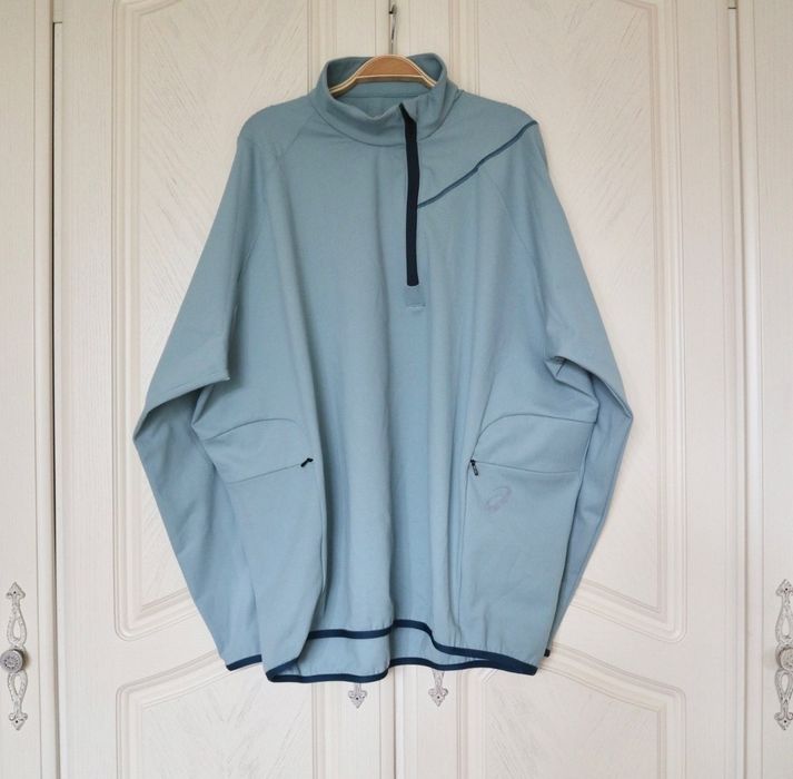 Kiko Kostadinov Asics 19AW Half Slant Zip Pullover