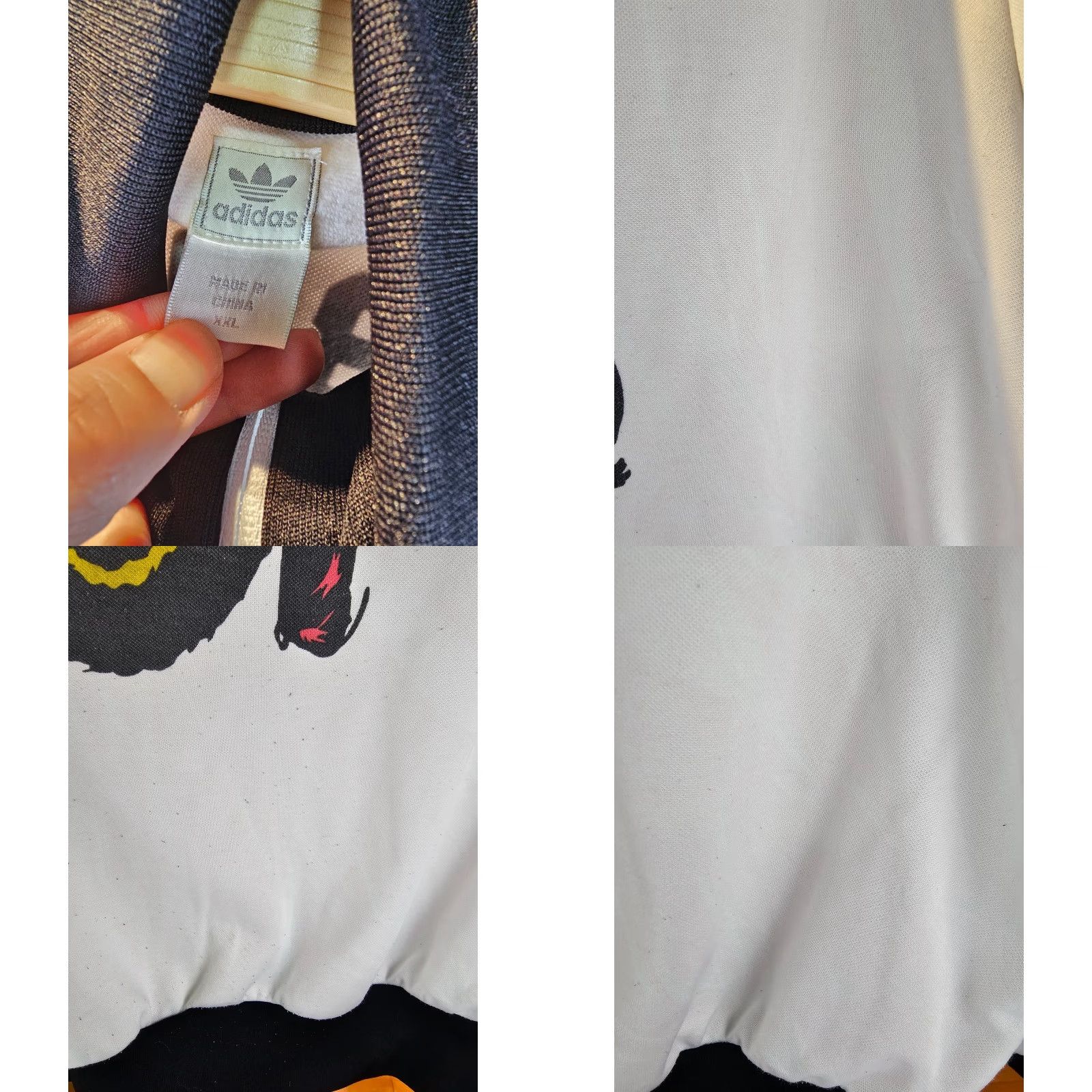 Adidas VINTAGE ADIDAS TRACK JACKET Germany World Cup Trefoil XXL, White, Men, Track Jacket, 2XL, Size 2XL, Boyc? Size US XXL / EU 58 / 5 - 8 Thumbnail