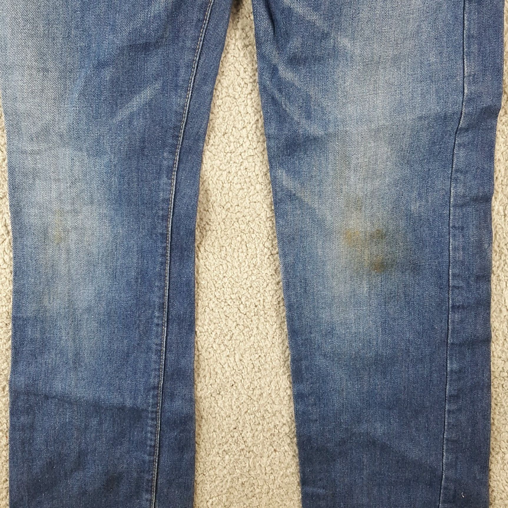 Diesel VINTAGE Diesel Blue Denim Jeans Straight Leg Button Fly Men's Size 28x30 Grunge 90s Rock Size US 28 / EU 44 - 3 Thumbnail