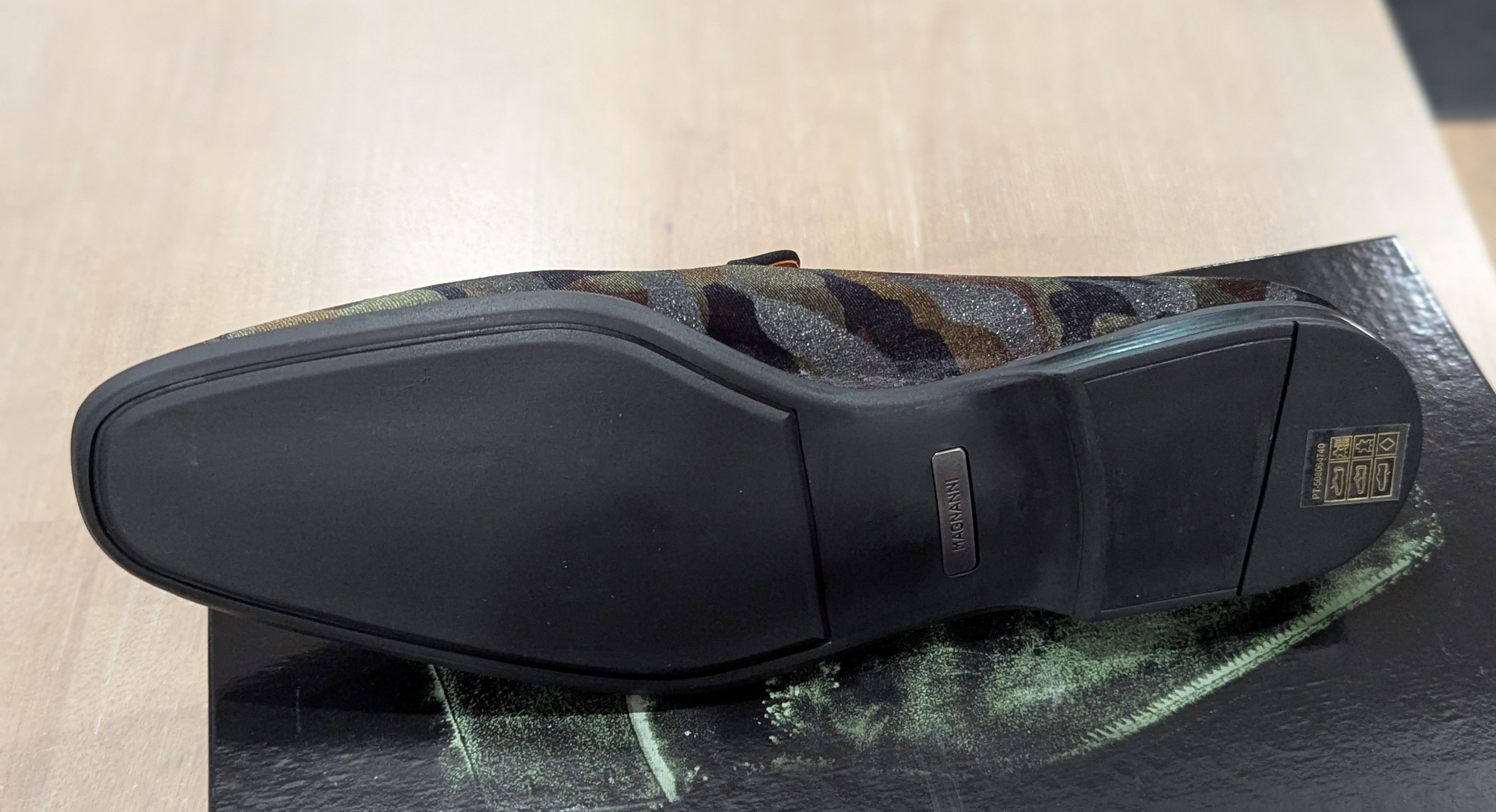 Magnanni Magnanni "Voto" Slip On Penny Loafers Green Camo US 9 Size US 9 / EU 42 - 6 Thumbnail
