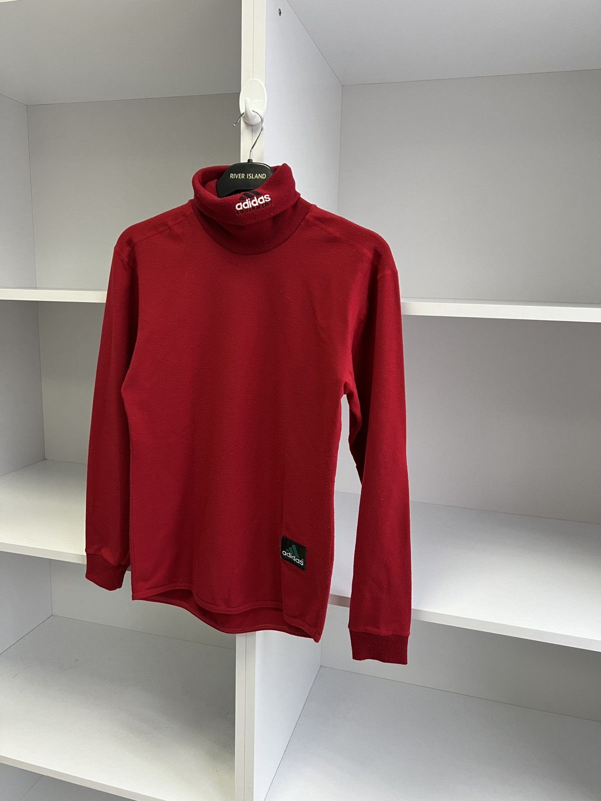 Adidas × Vintage Vintage Adidas Equipment Turtleneck Longsleeve Size US M / EU 48-50 / 2 - 4 Thumbnail