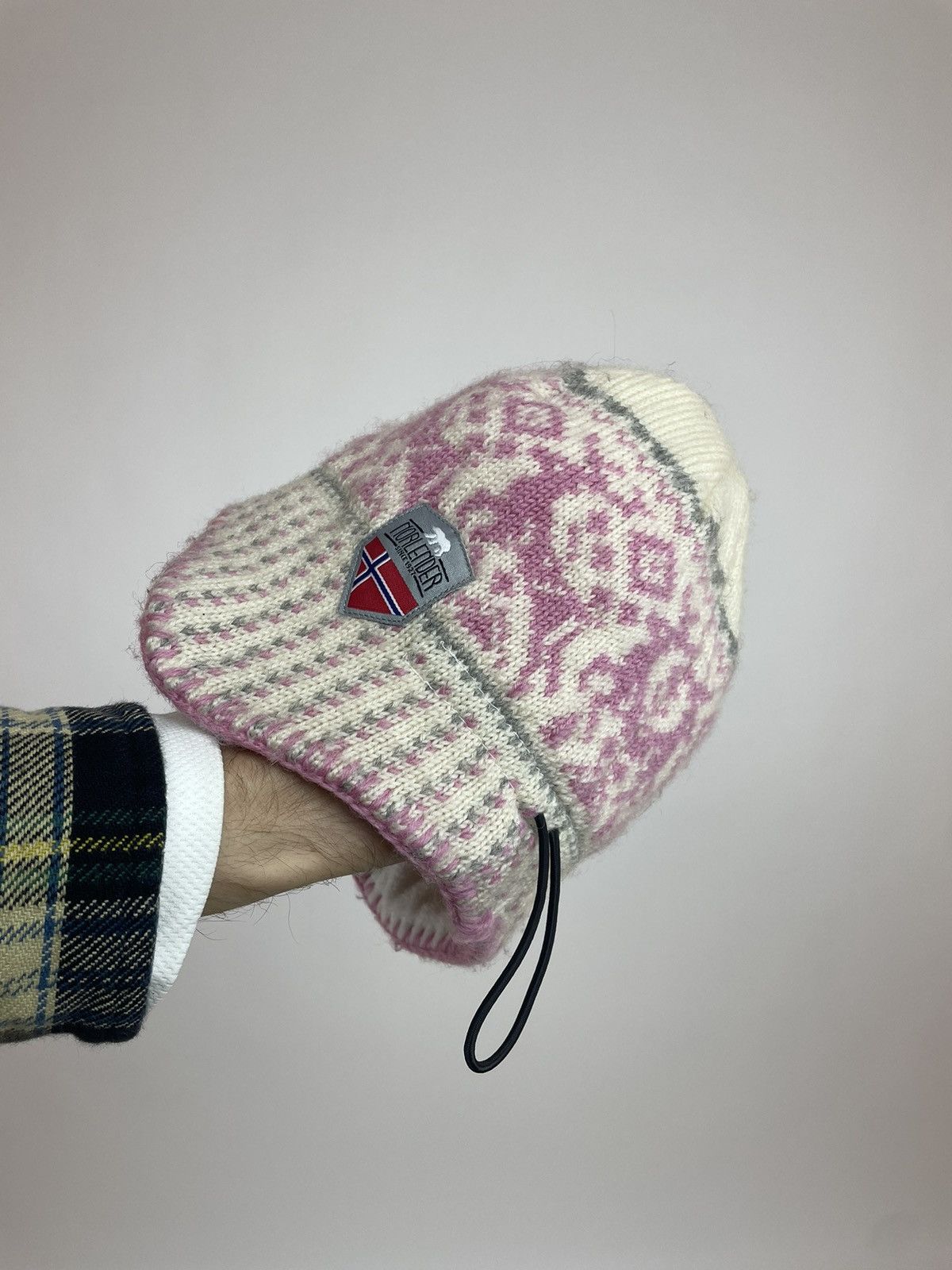 Designer NORLENDER WOOL HAT Womens cute pink beaunie one size Size ONE SIZE - 4 Thumbnail