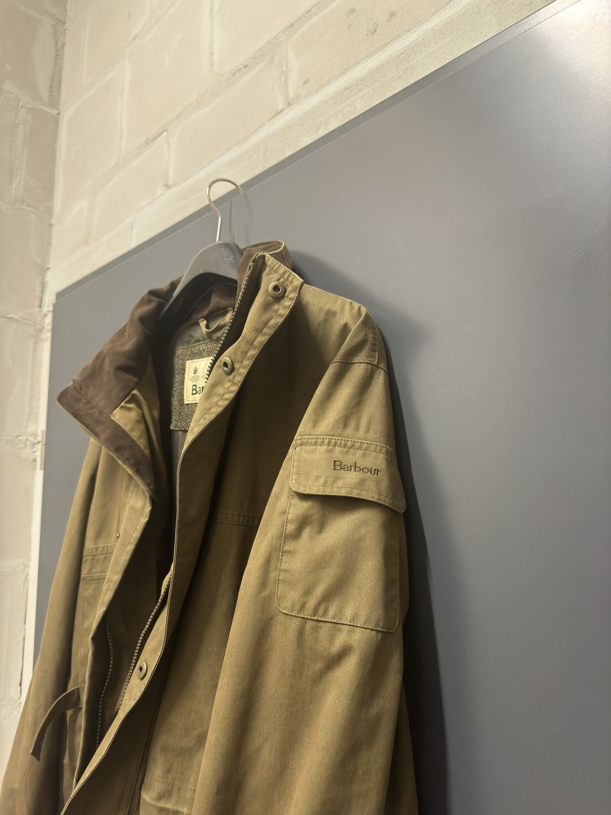 Barbour Barbour jacket khaki waterproof kurtka rare vintage coat Size US M / EU 48-50 / 2 - 3 Thumbnail